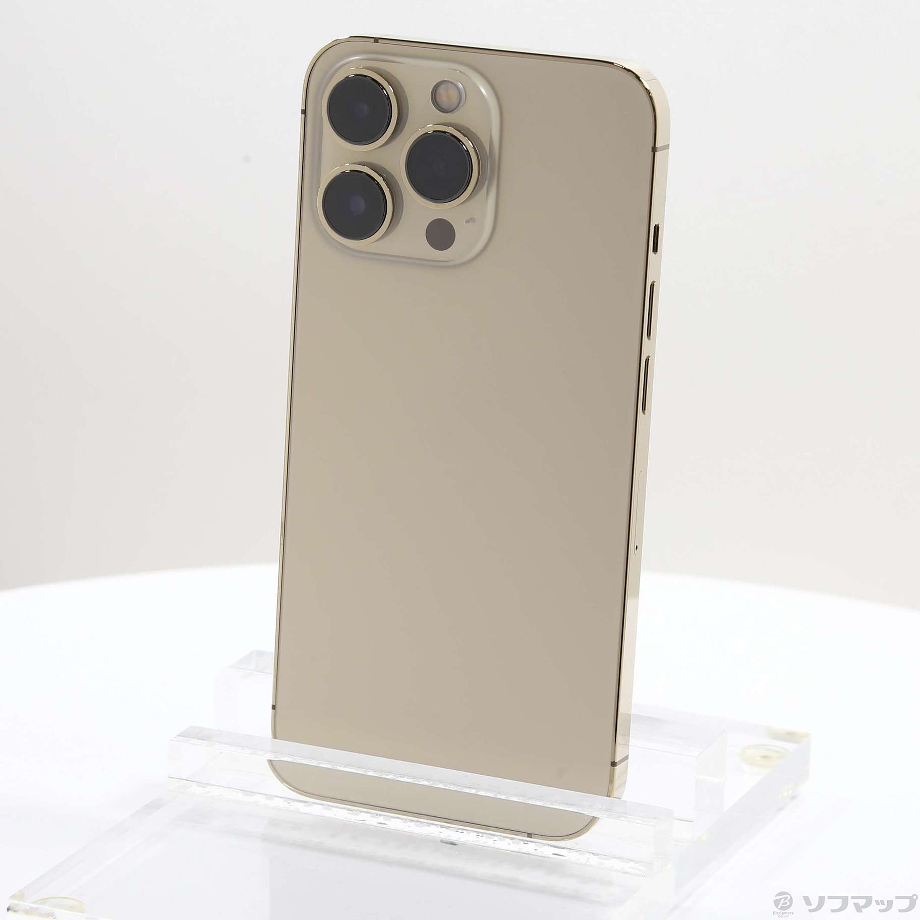 中古】iPhone13 Pro 256GB ゴールド MLUQ3J／A SIMフリー 