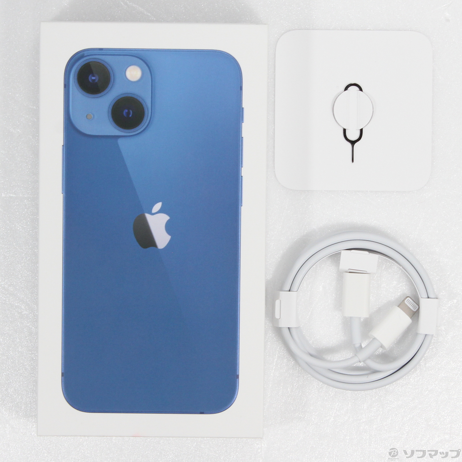 Apple iPhone13 mini 128GB ブルー simフリー - スマートフォン/携帯電話