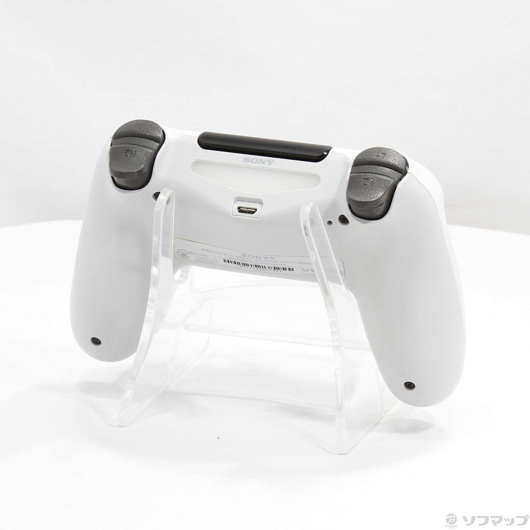 中古】ワイヤレスコントローラー DUALSHOCK4 グレイシャー・ホワイト 【PS4】 [2133051283134] -  リコレ！|ビックカメラグループ ソフマップの中古通販サイト