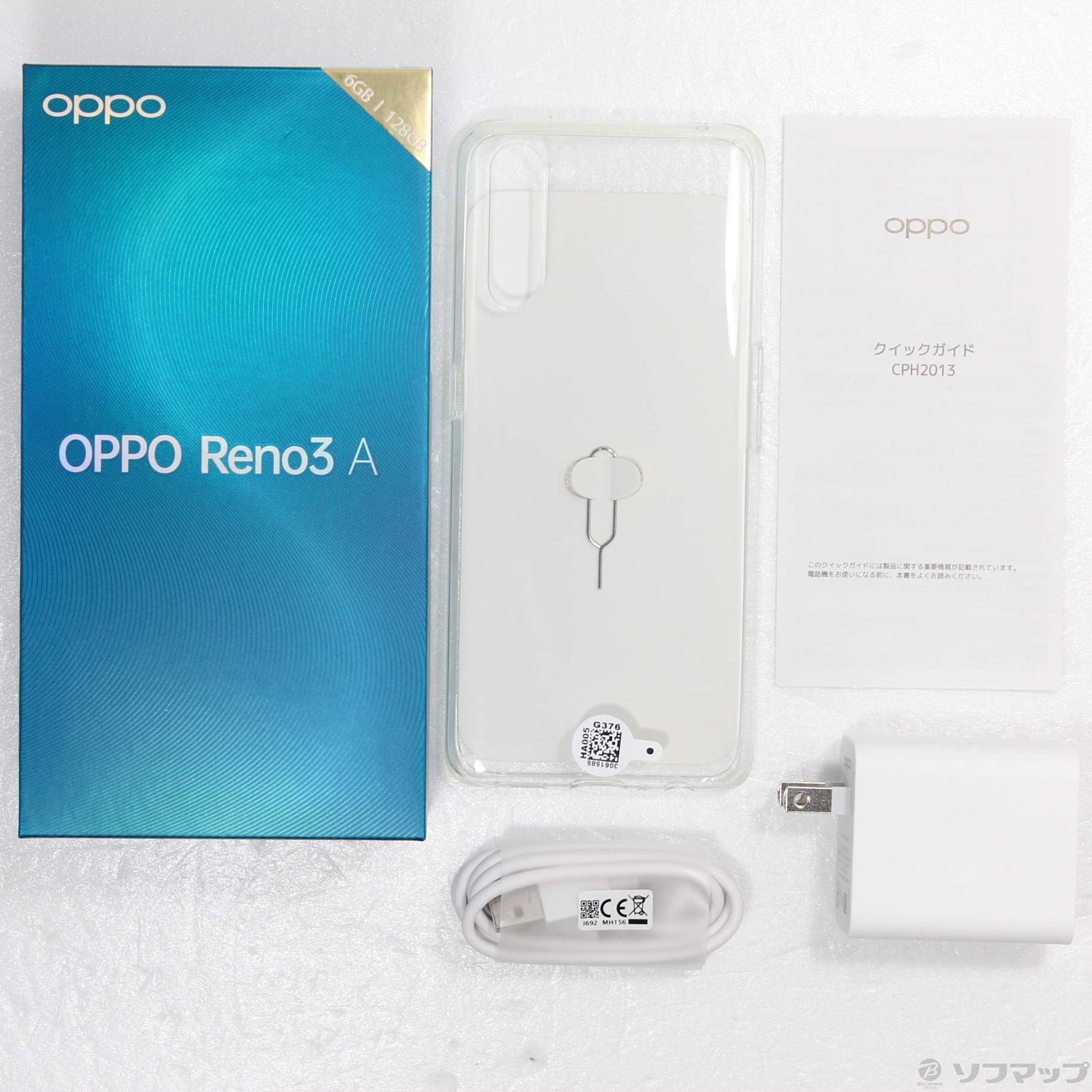 中古】OPPO Reno3 A 楽天版 128GB ブラック CPH2013BK SIMフリー