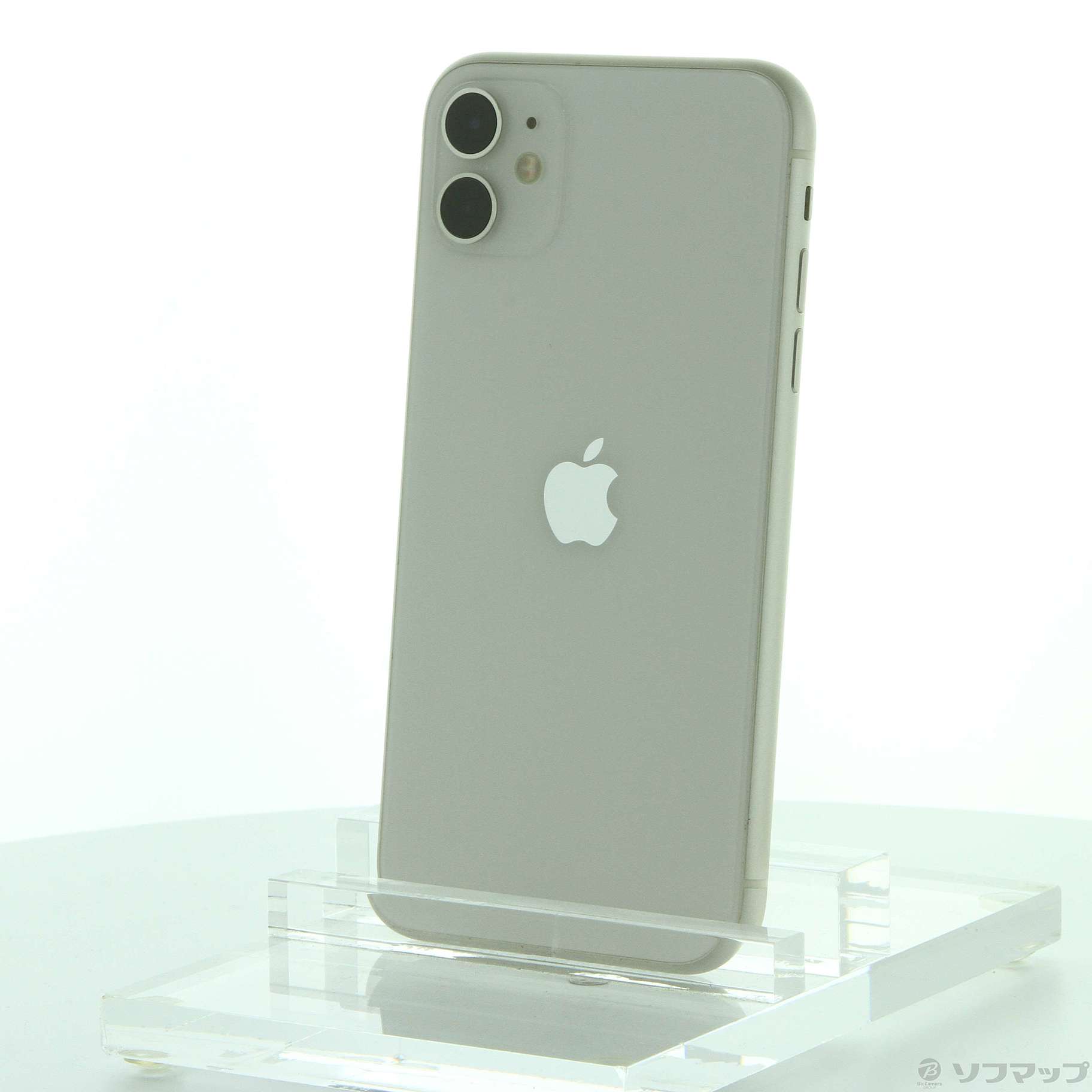 中古】iPhone11 128GB ホワイト MWM22J／A SIMフリー [2133051289839
