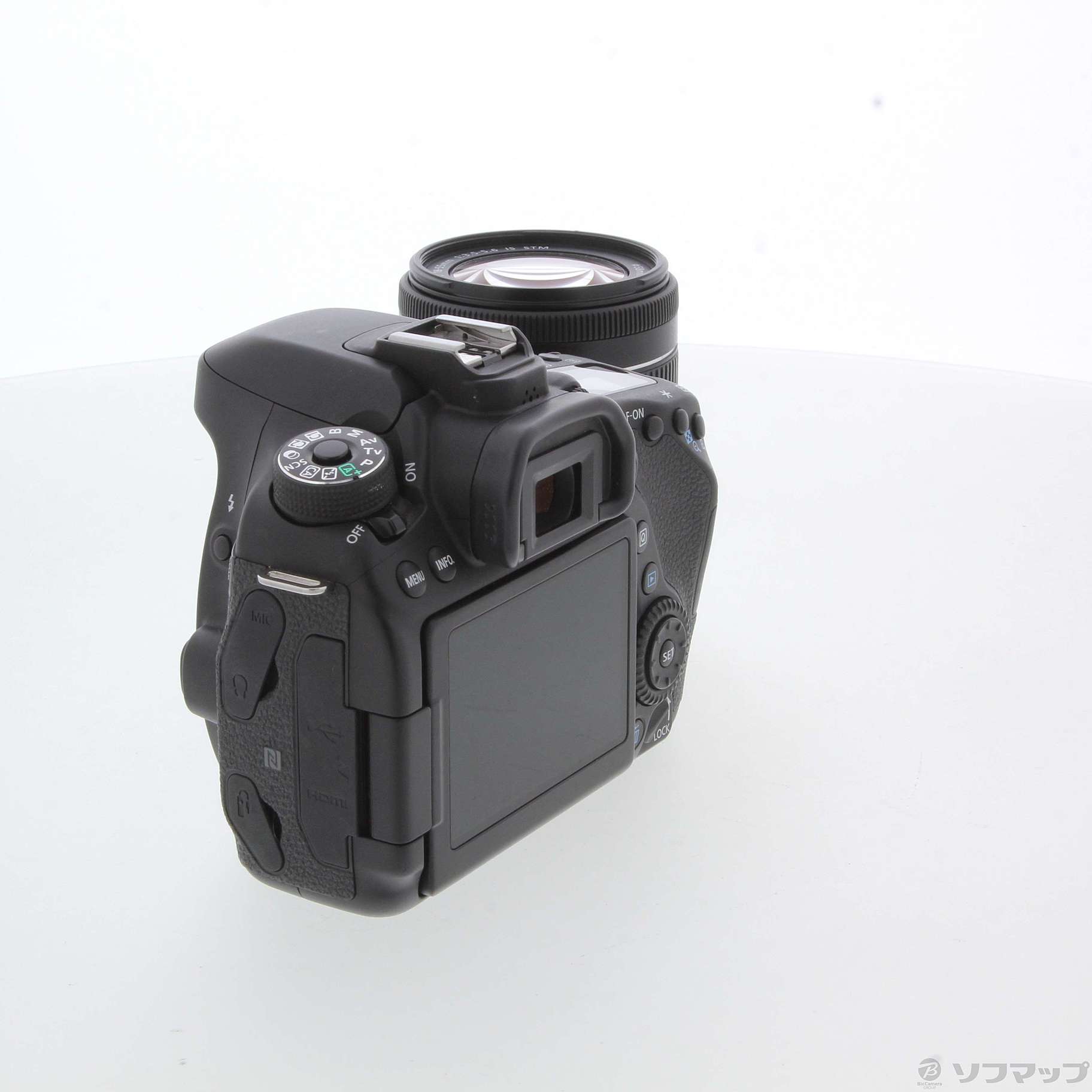 中古品〕 EOS 80D(W) EF-S18-55 IS STM レンズキット｜の通販は