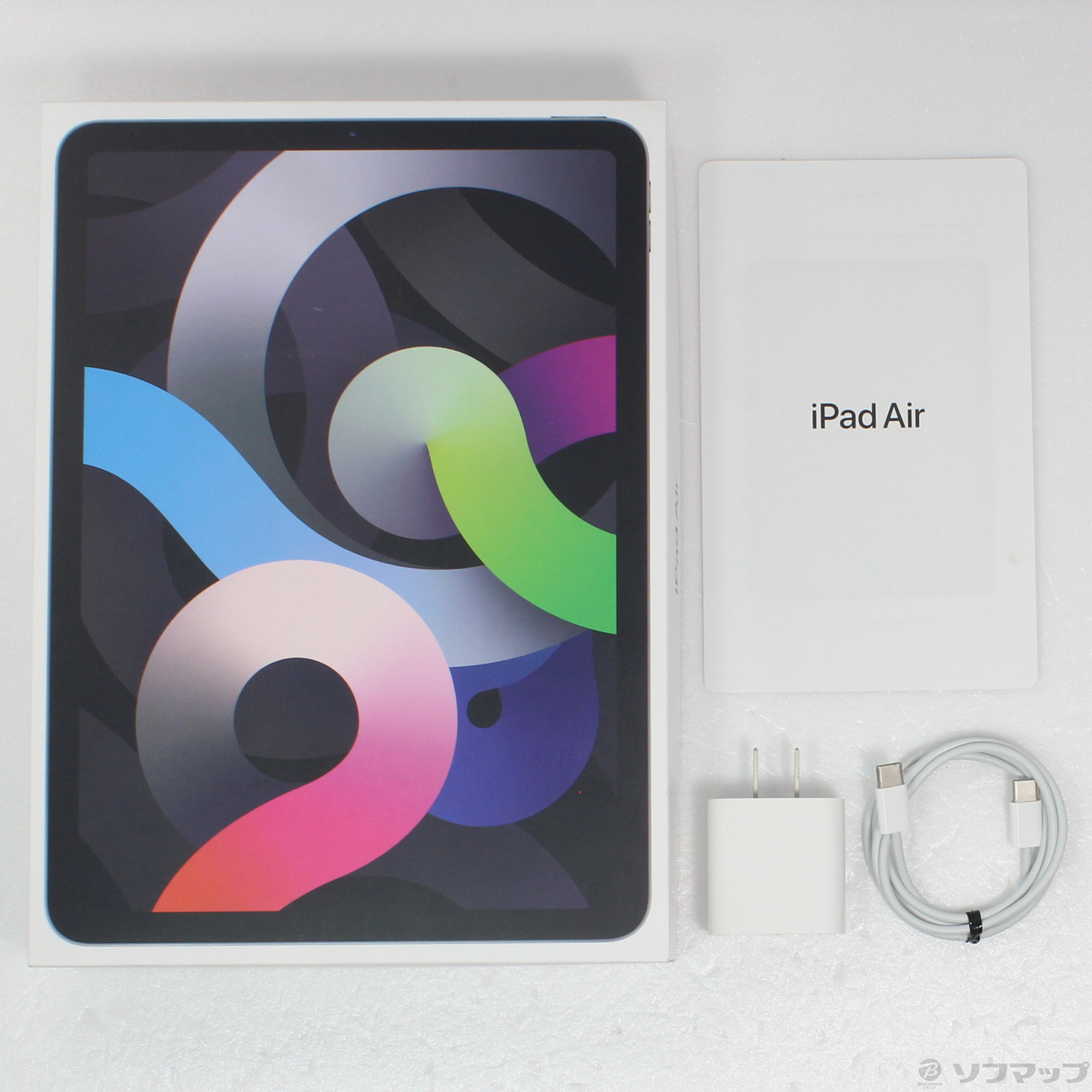 中古品〕 iPad Air 第4世代 64GB スペースグレイ MYFM2J／A Wi-Fi｜の