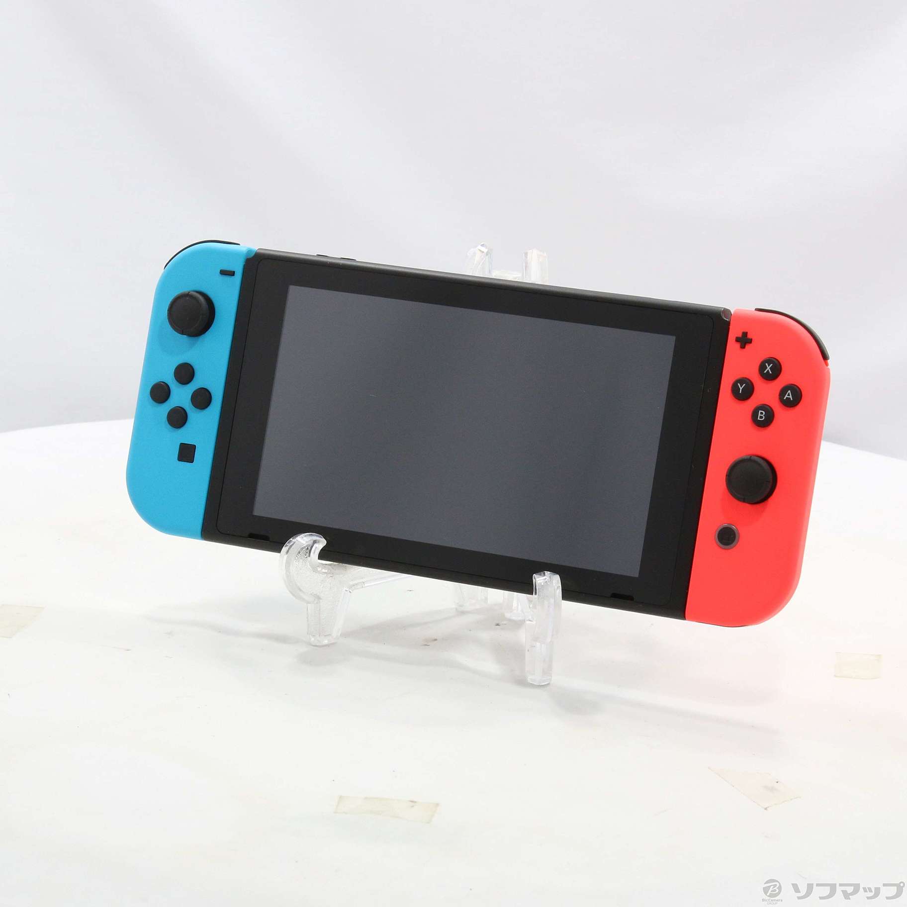 中古品〕 Nintendo Switch Joy-Con (L) ネオンブルー／ (R) ネオン