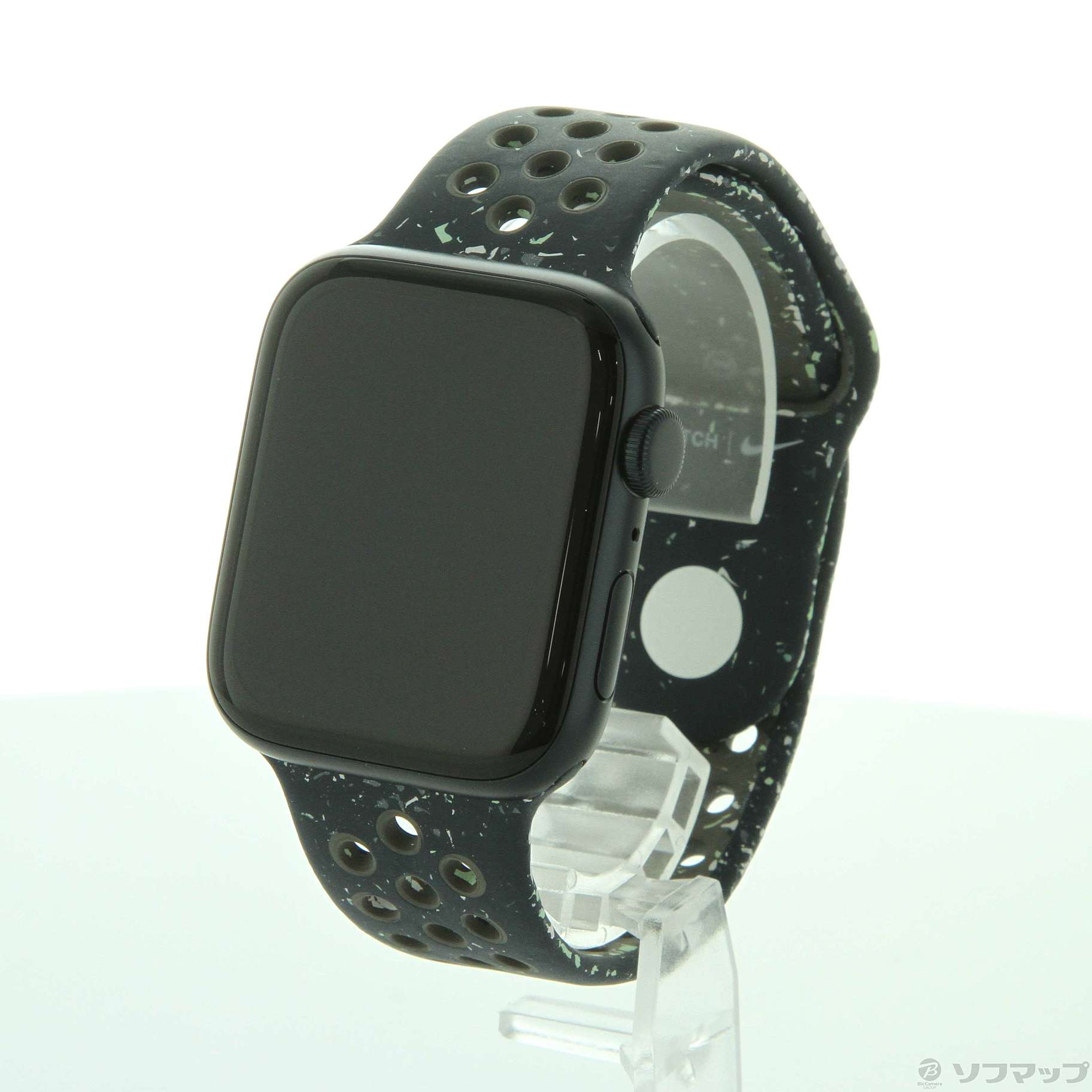 Apple Watch SE 第2世代 GPS 44mm ミッドナイトアルミニウムケース ミッドナイトスカイNikeスポーツバンド