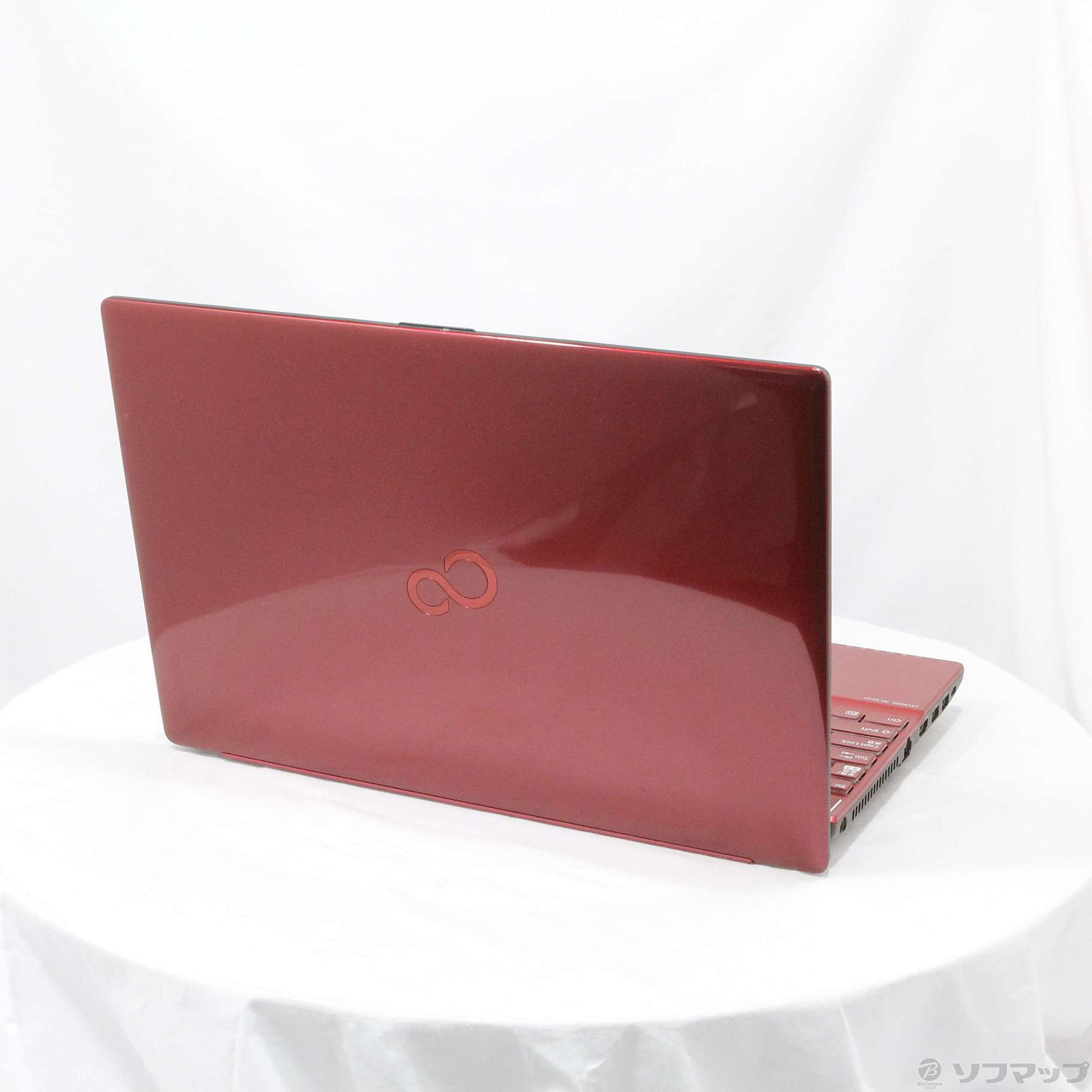 中古】LIFEBOOK AH77／E2 FMVA77E2R ガーネットレッド 〔Windows 10