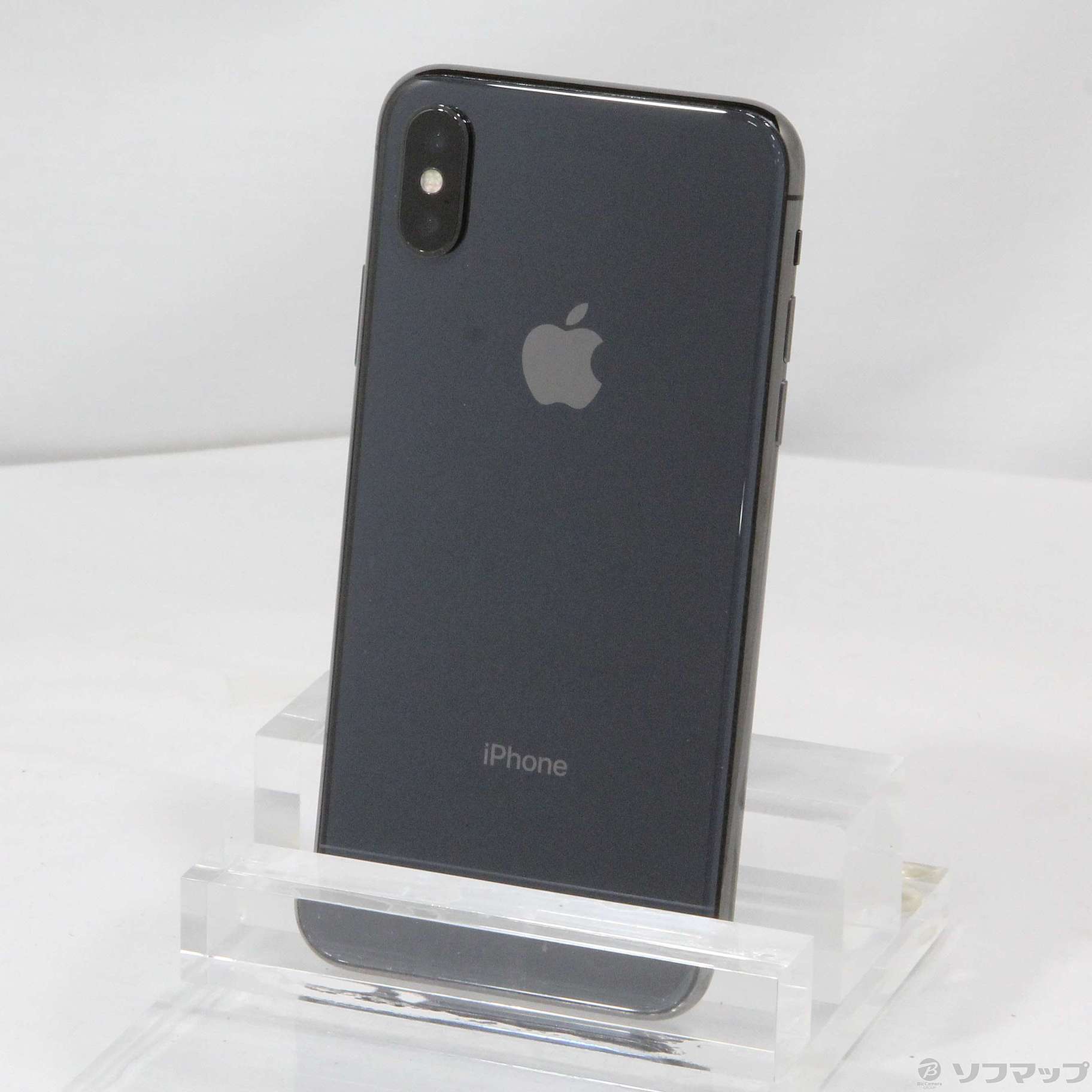 中古】iPhoneX 256GB スペースグレイ NQC12J／A SIMフリー