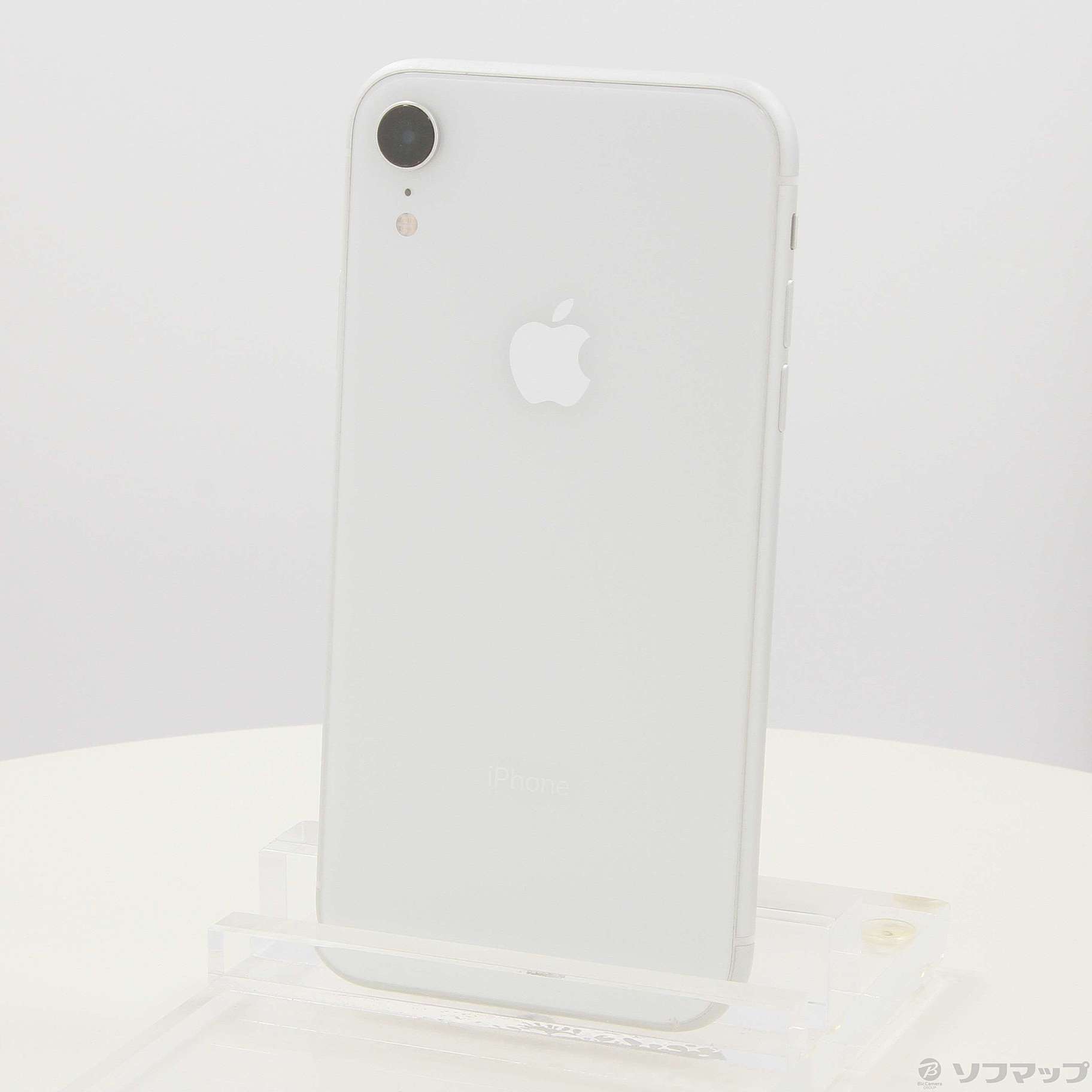 中古品〕 iPhoneXR 64GB ホワイト MT032J／A SIMフリー｜の通販