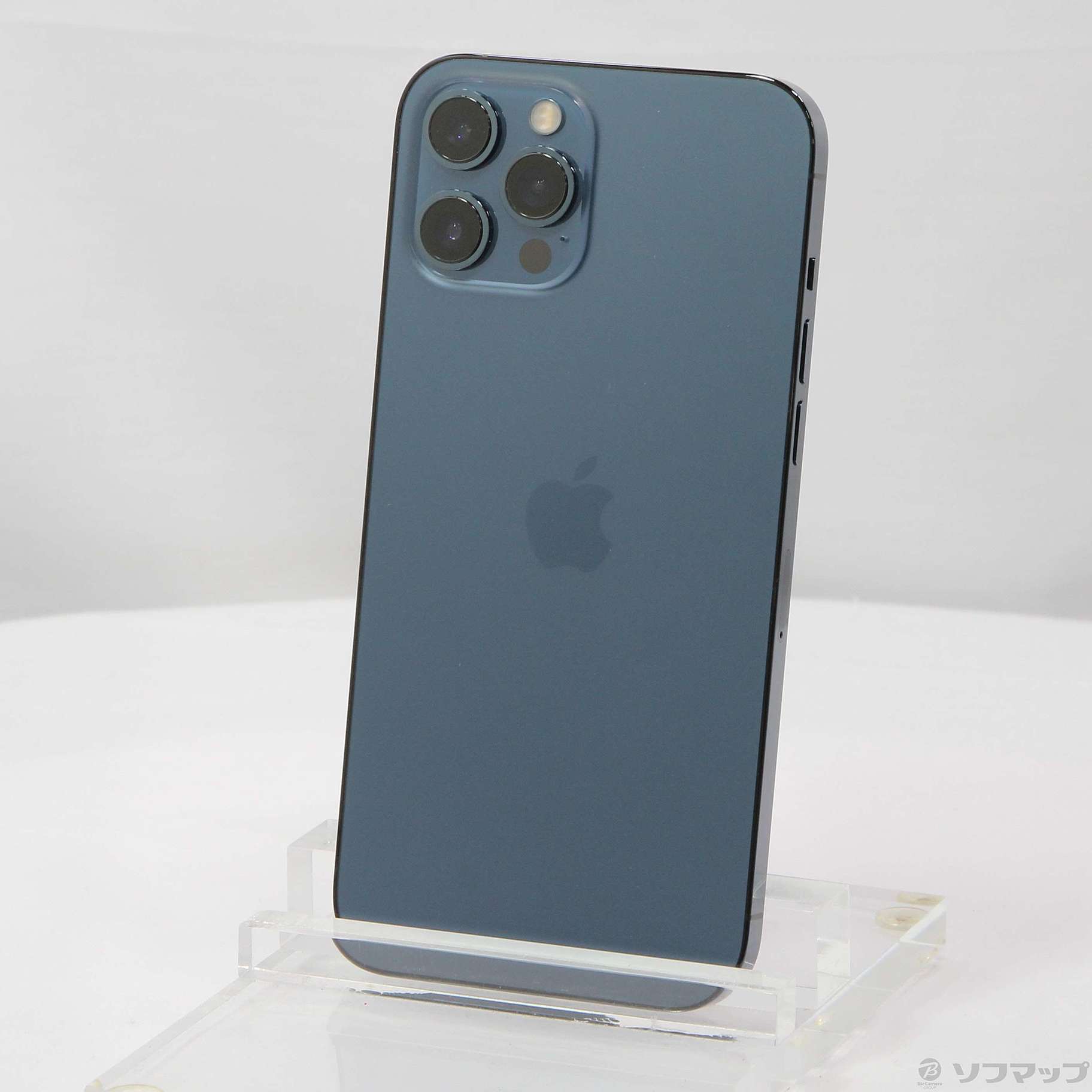 中古】iPhone12 Pro Max 512GB パシフィックブルー NGD63J／A SIM