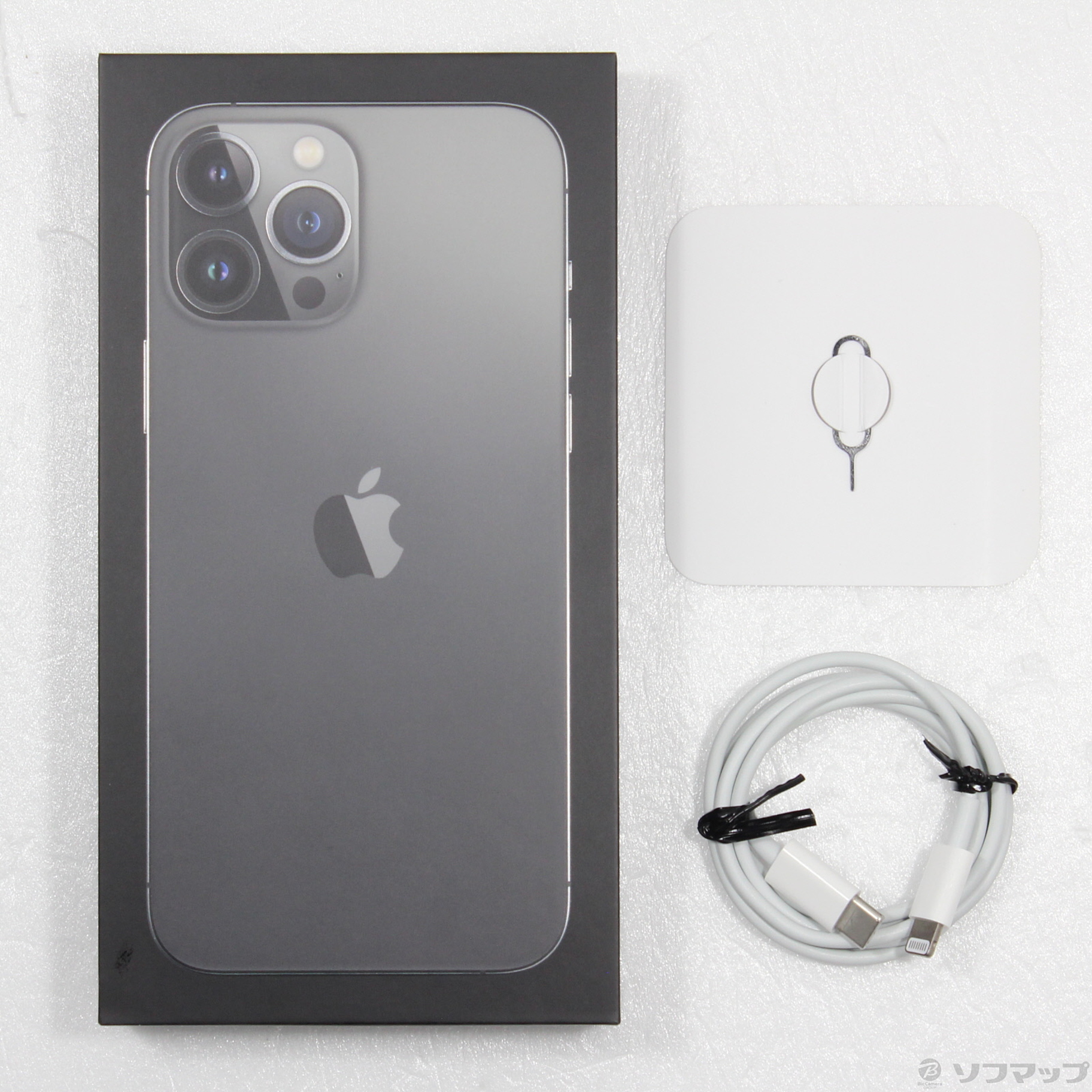 中古】iPhone13 Pro Max 128GB グラファイト MLJ43J／A SIMフリー