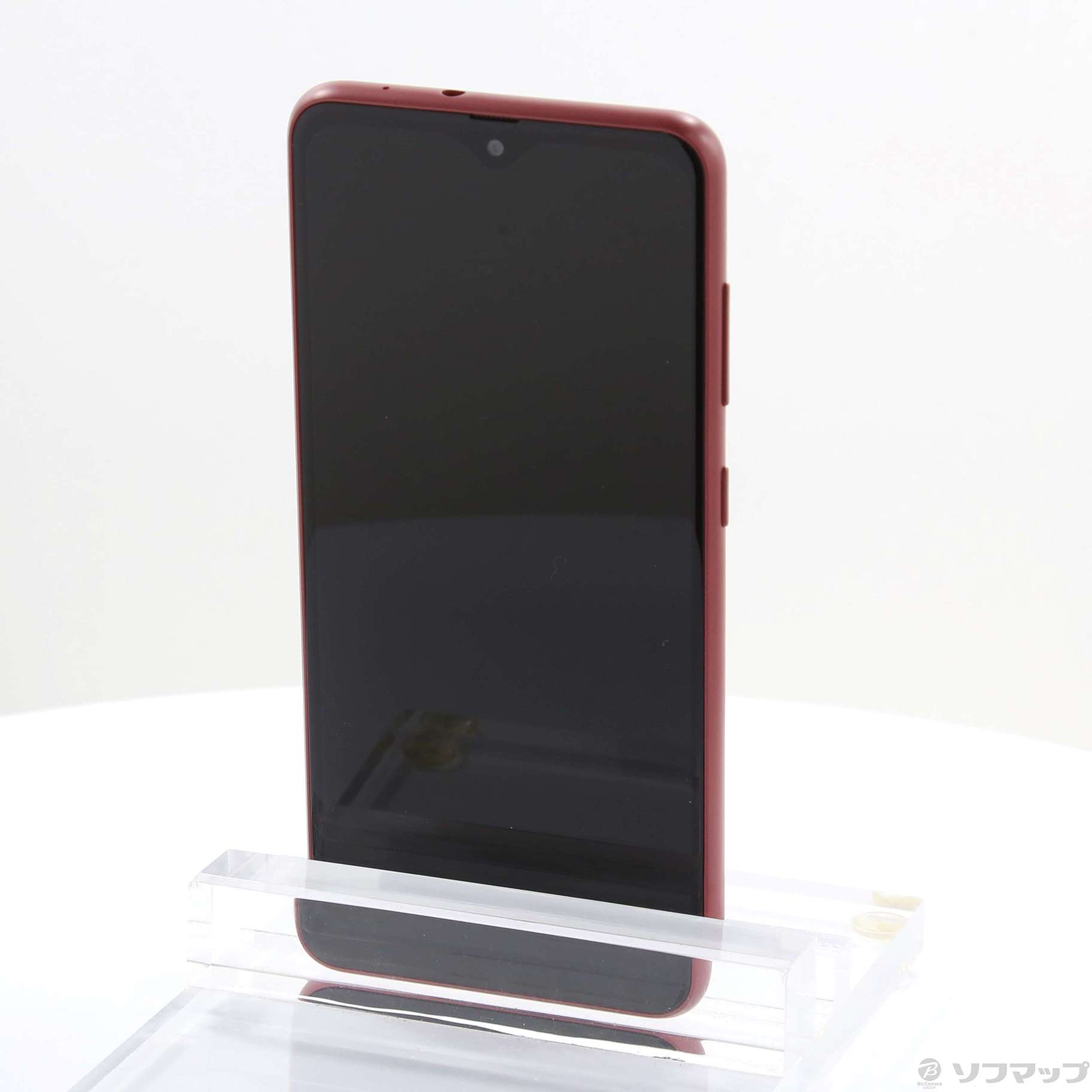 中古】Galaxy A22 5G 64GB レッド SC-56B docomoロック解除SIMフリー