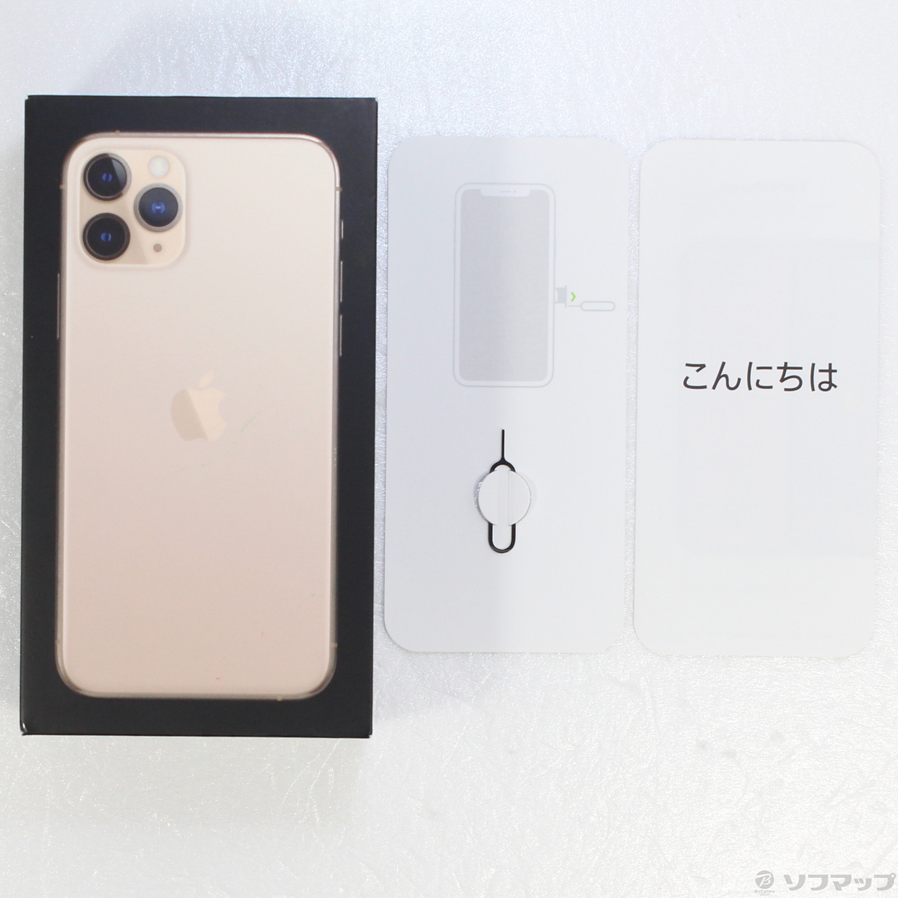 中古】iPhone11 Pro 256GB ゴールド MWC92J／A SIMフリー