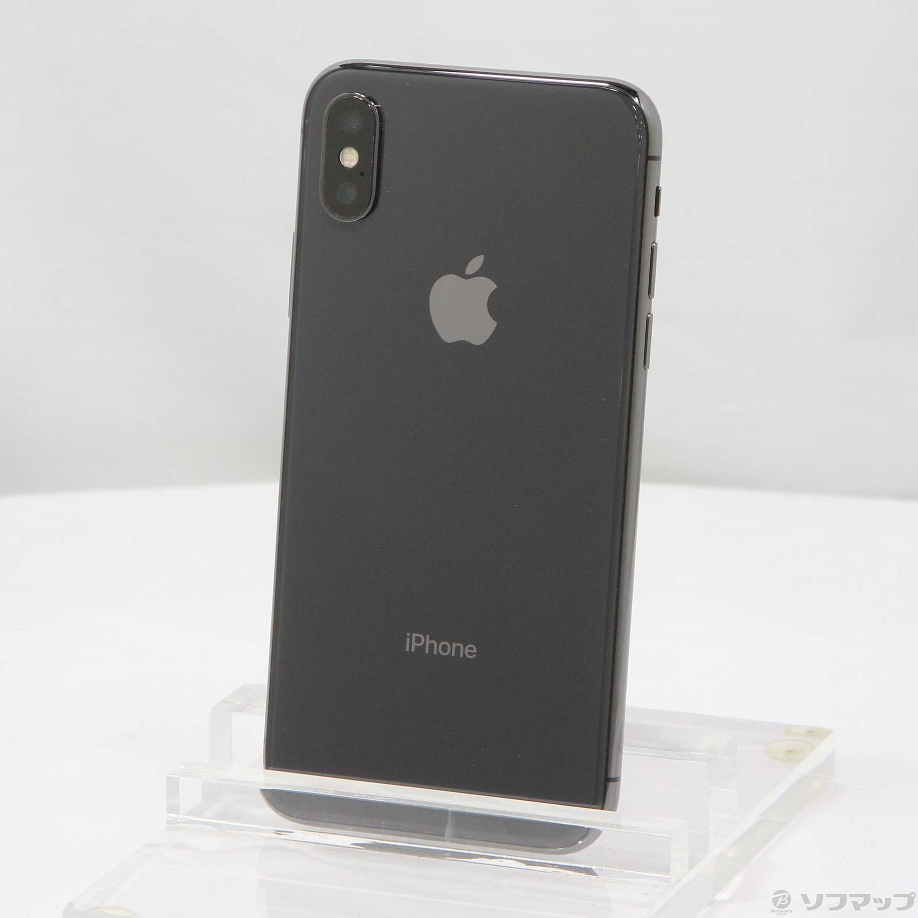 中古】iPhoneX 64GB スペースグレイ MQAX2J／A SIMフリー