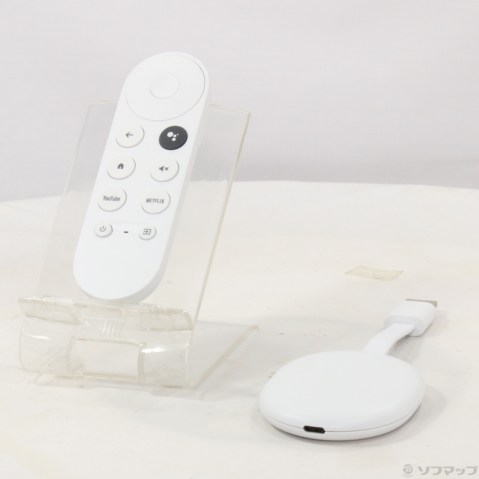 中古】Chromecast with Google TV(4K) Snow GA01919-JP [2133051308677] -  リコレ！