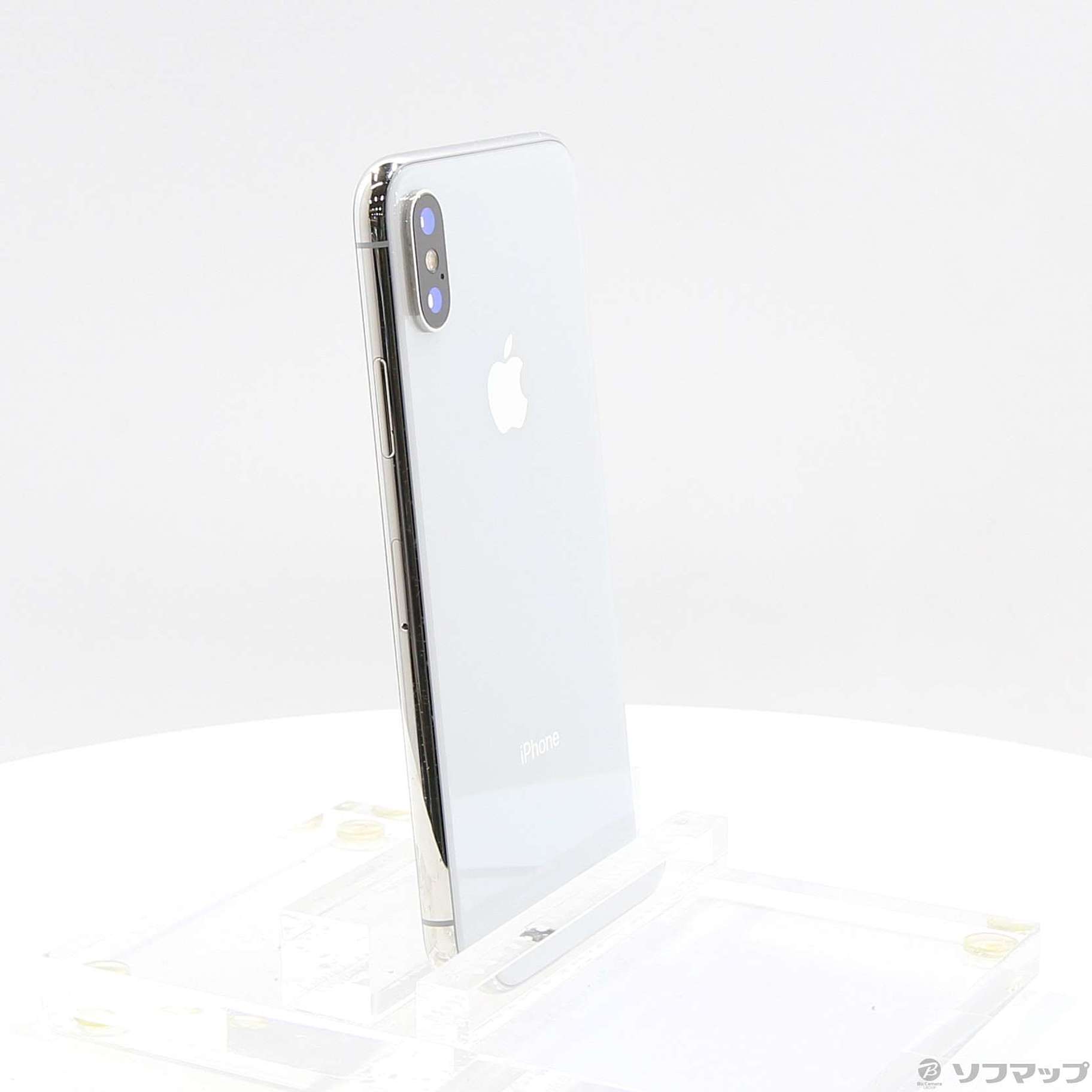 iPhone X 見よう シルバー 256GB SIMフリー アイフォン