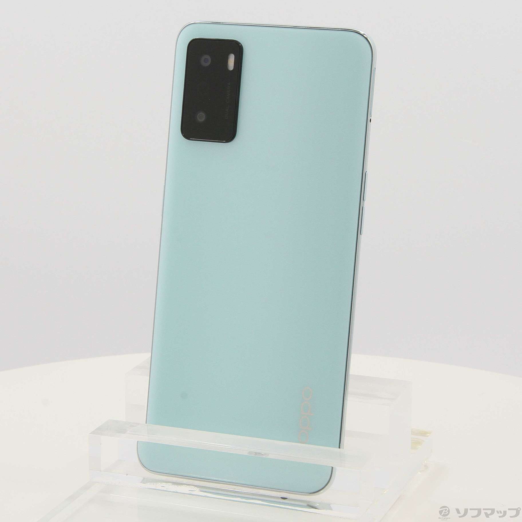 中古】〔展示品〕 OPPO A55s 5G 64GB グリーン CPH2309 SIMフリー