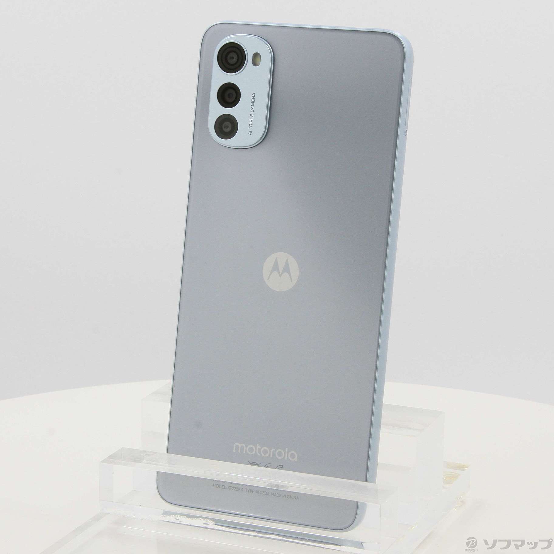 中古】〔展示品〕 moto e32s 64GB ミスティシルバー PAU10001JP SIM