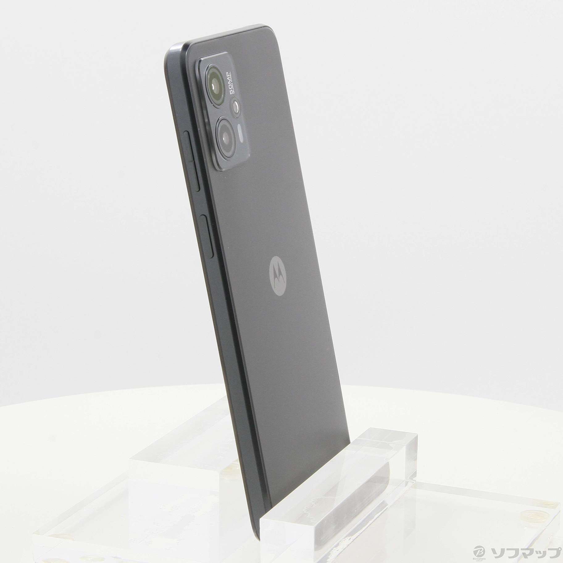 中古】〔展示品〕 moto G13 128GB マットチャコール PAWW0020JP SIM