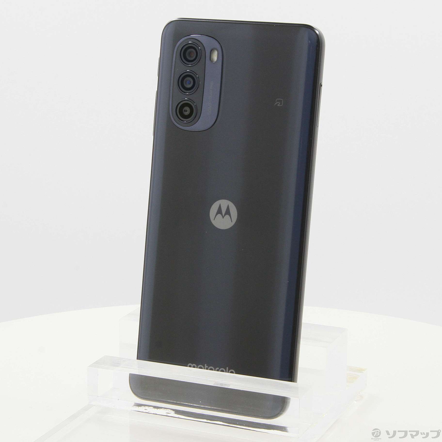 ☆在庫処分 moto g52j 5G II/moto g5 紛失防止 ブラック 中古】〔展示品〕 moto g52j 5G 128GB インクブラック PATM0000JP SIM