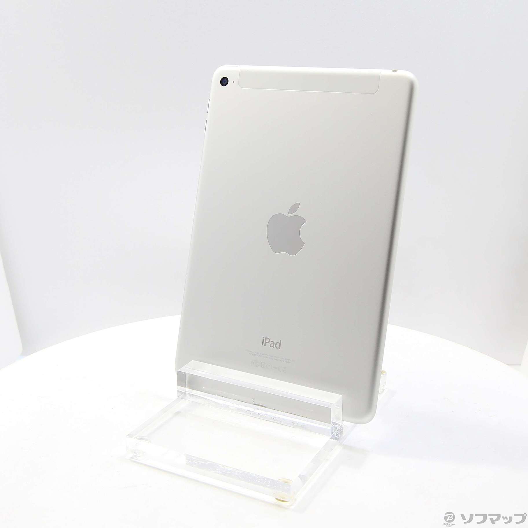 iPad mini 4 128GB シルバー MK772J／A SIMフリー ［7.9インチ液晶／Apple A8］
