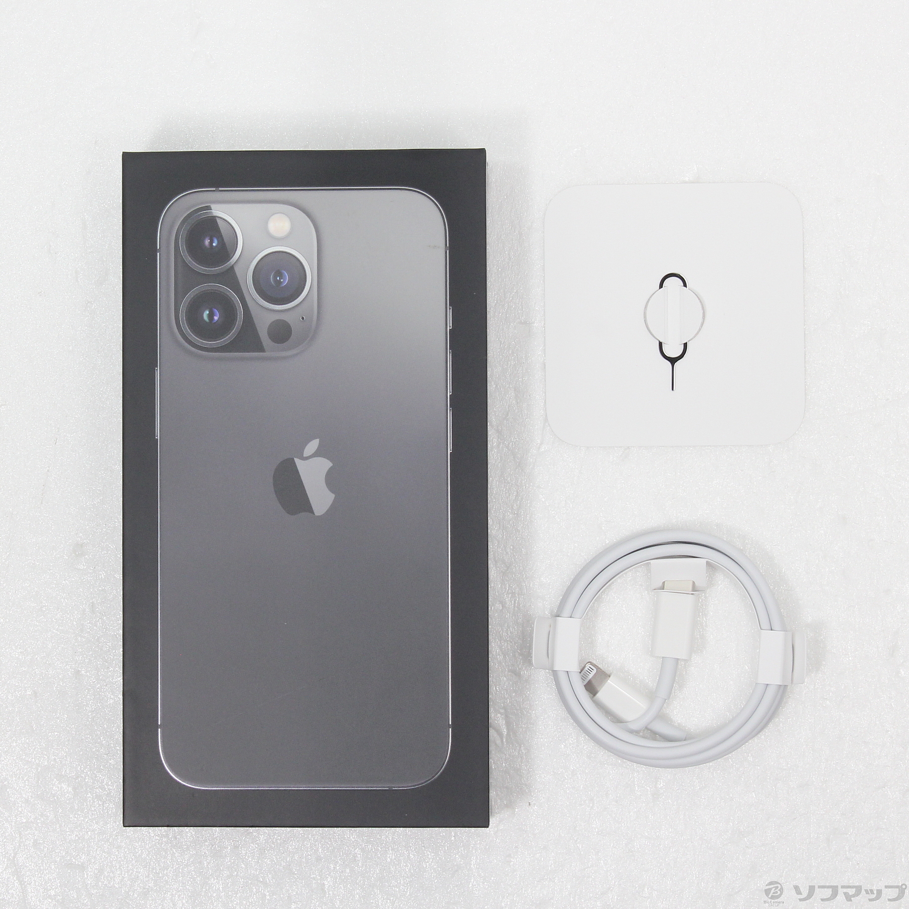 中古】iPhone13 Pro 128GB グラファイト MLUE3J／A SIMフリー