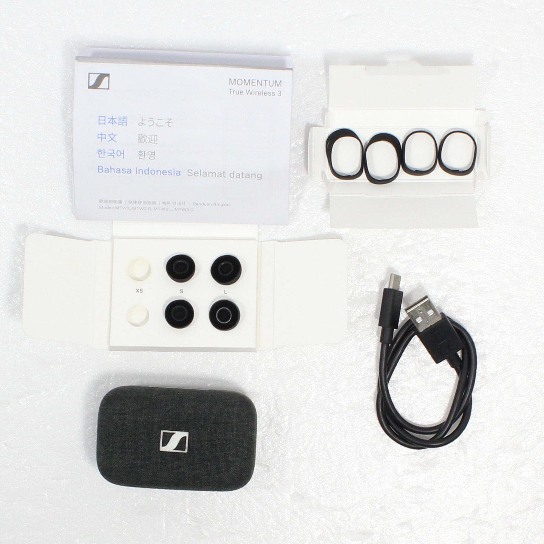 中古】MOMENTUM True Wireless 3 ブラック [2133051324189] - リコレ 