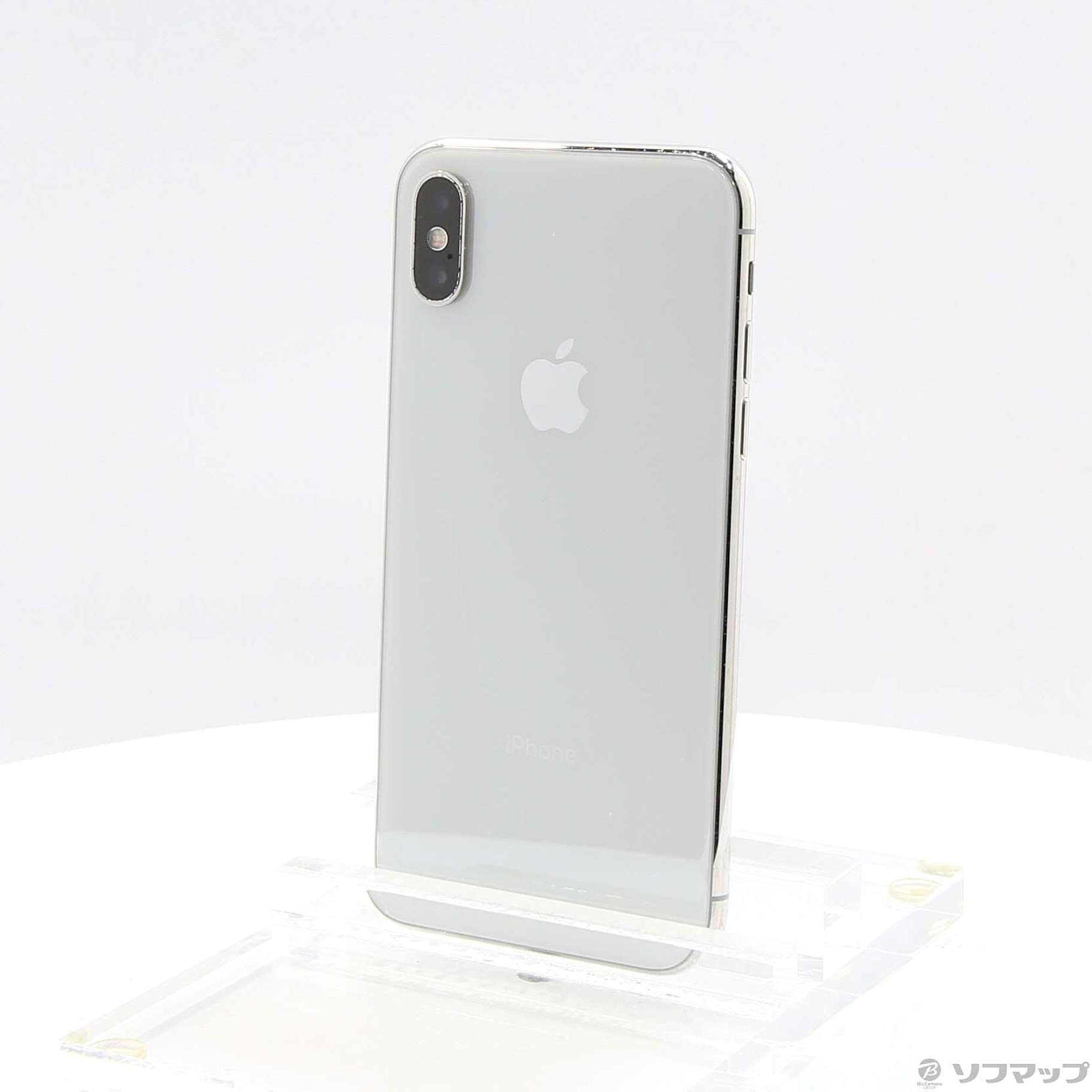 中古】iPhoneX 64GB シルバー MQAY2J／A SIMフリー [2133051324790