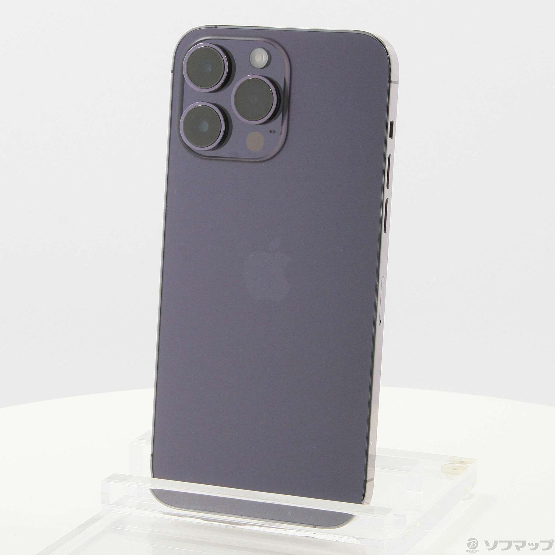 中古】iPhone14 Pro Max 128GB ディープパープル MQ993J／A SIMフリー