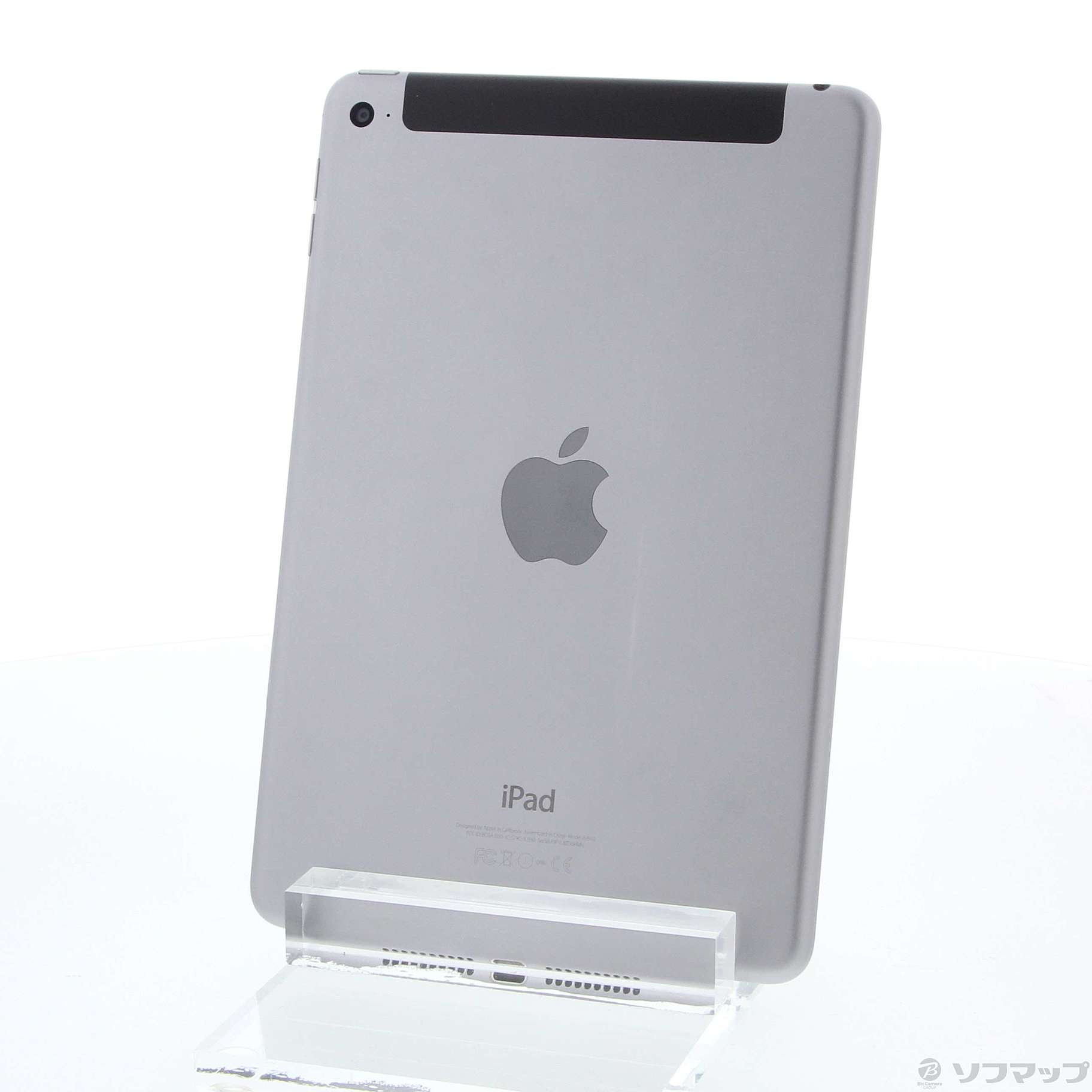 中古】iPad mini 4 128GB スペースグレイ MK762J／A auロック解除SIM