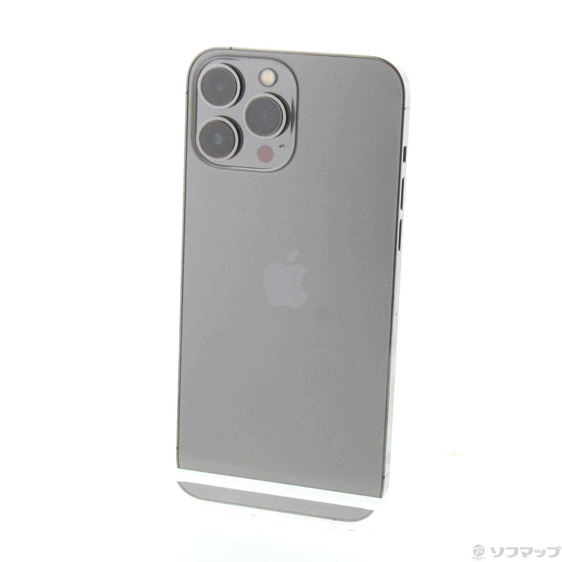 (中古)Apple iPhone13 Pro Max 256GB グラファイト MLJ83J/A SIMフリー(258-ud)