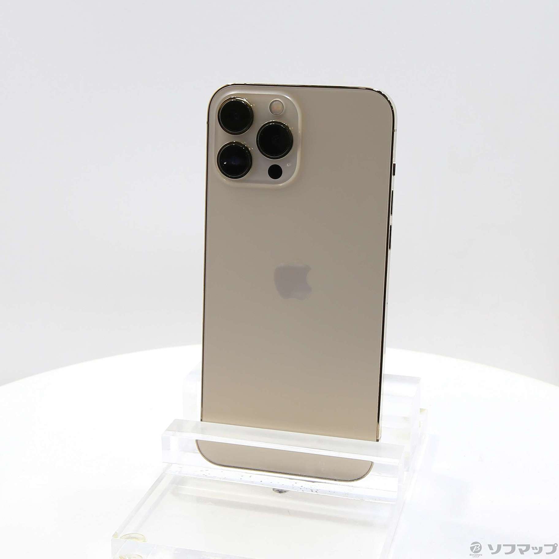 中古】iPhone13 Pro Max 128GB ゴールド MLJ63J／A SIMフリー