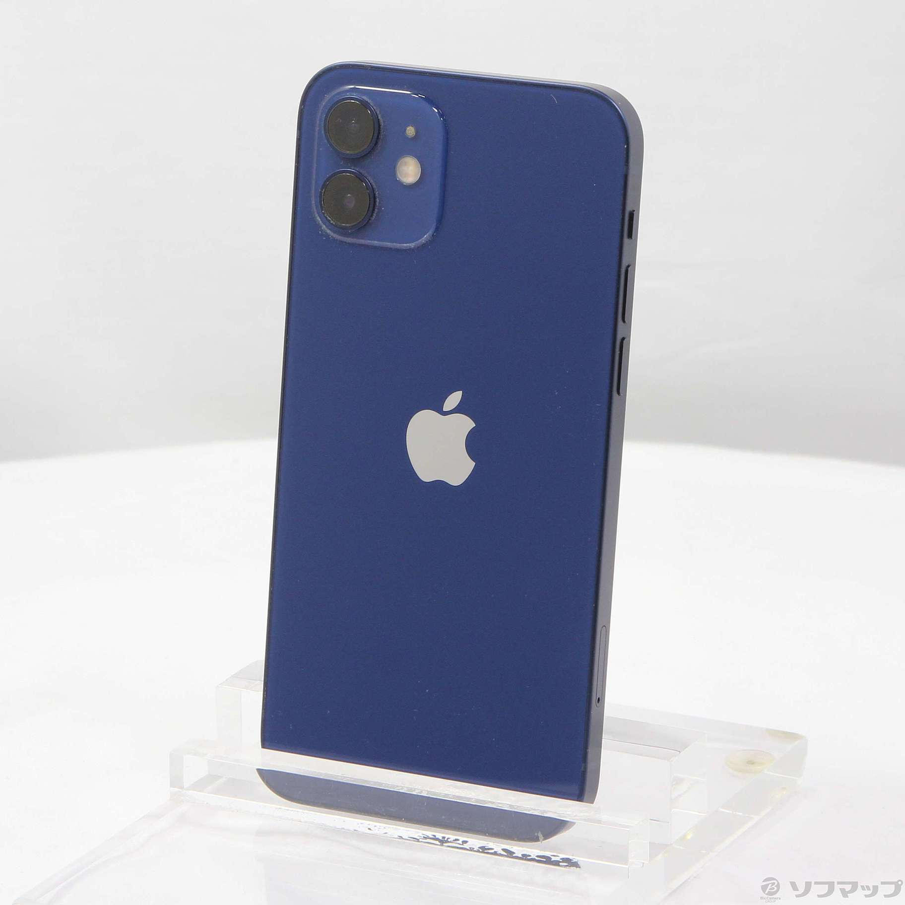 (中古)Apple iPhone12 128GB ブルー MGHX3J/A SIMフリー(297-ud)