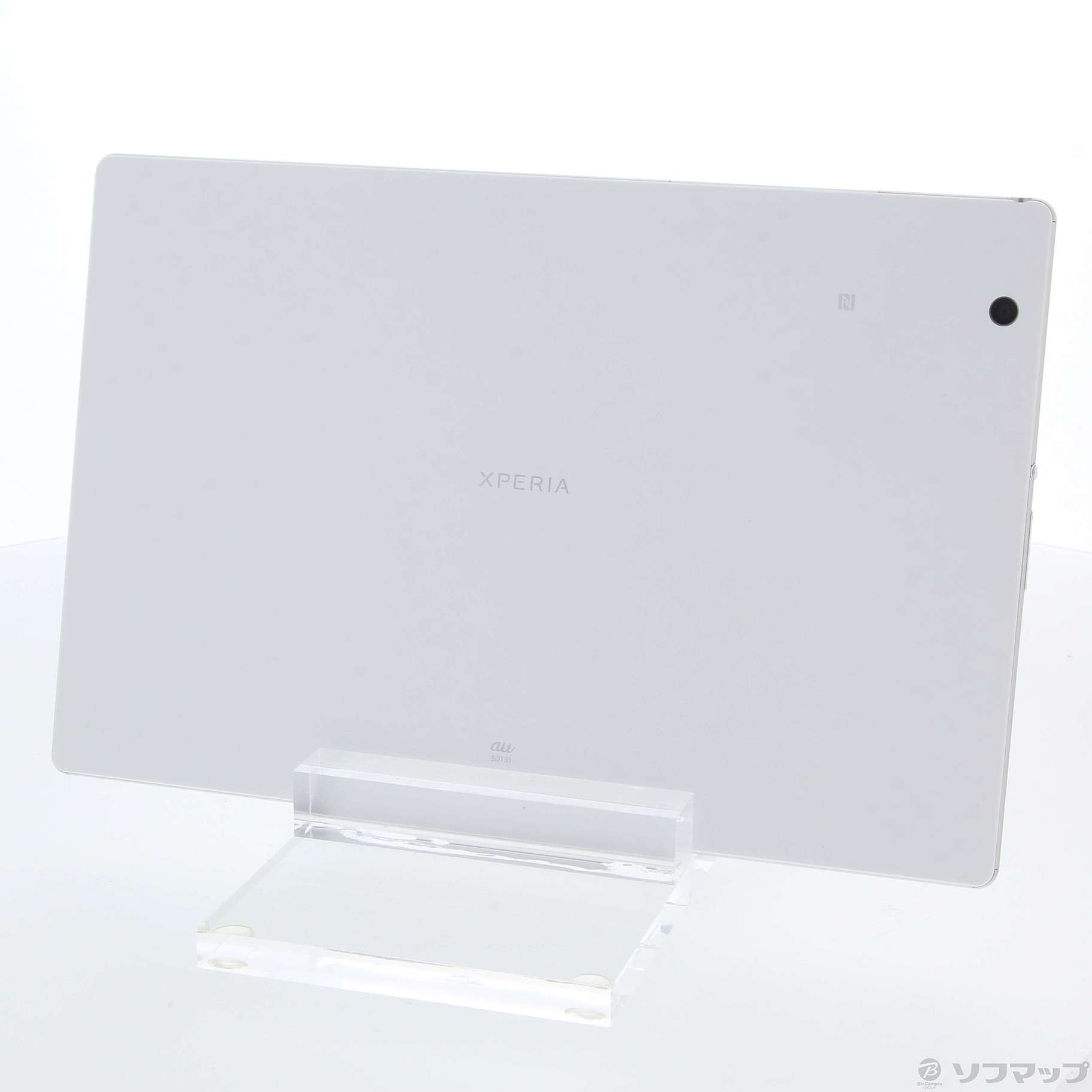 地上デジタルSIMスロットXperia Z4 Tablet SOT31 ホワイト - タブレット