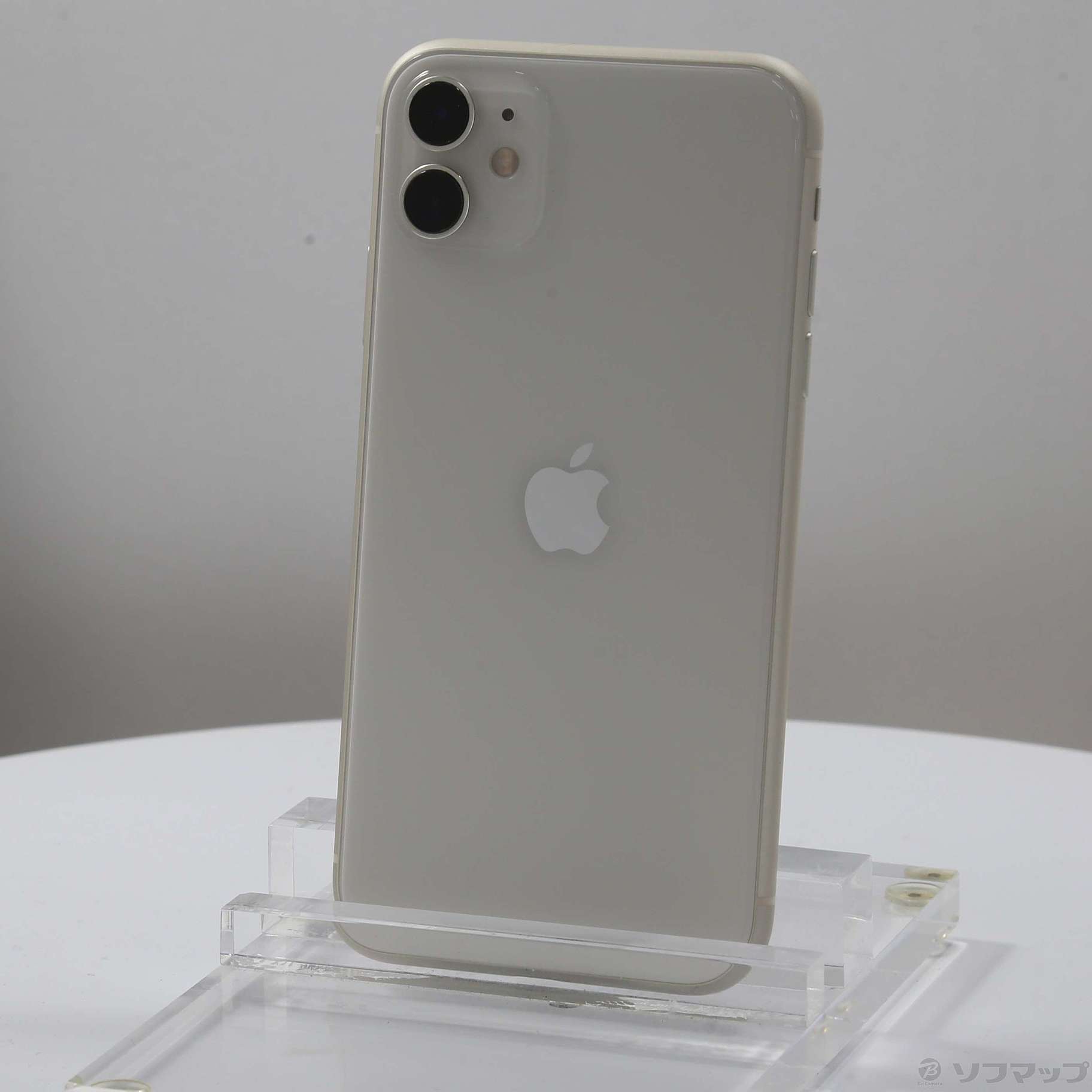 中古】iPhone11 64GB ホワイト MWLU2J／A SIMフリー [2133051335451