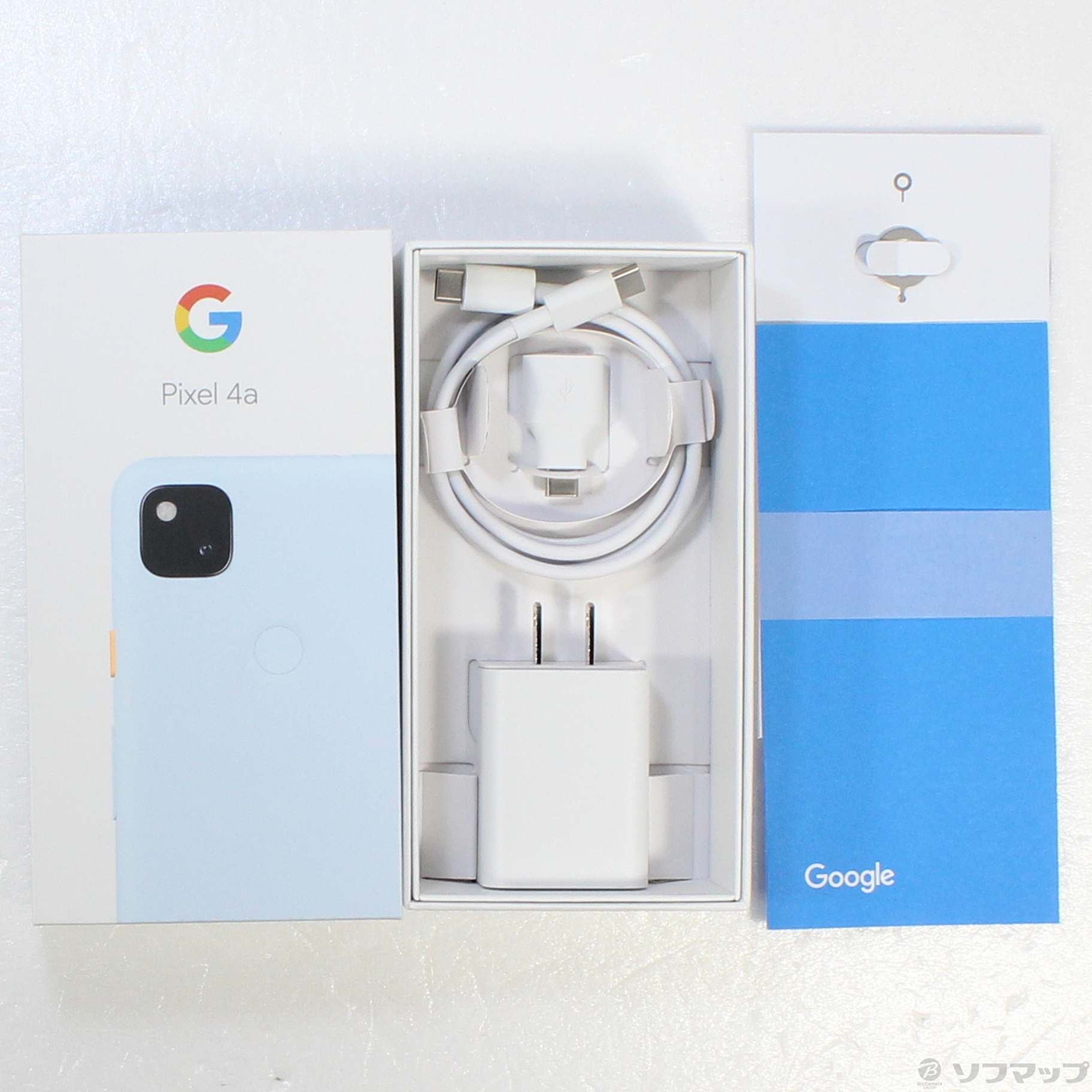 中古】Google Pixel 4a 128GB ベアリーブルー G025M SIMフリー