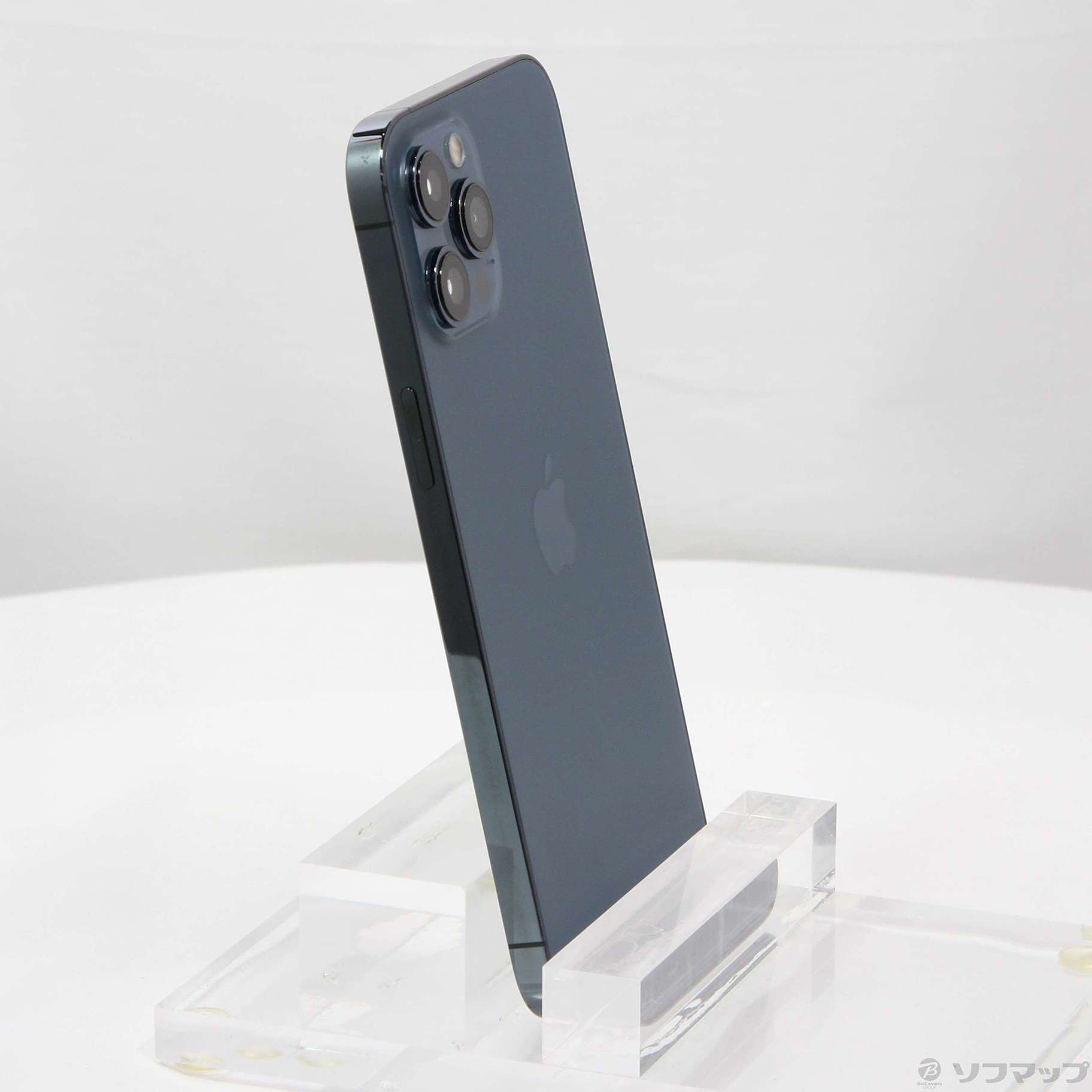 中古】iPhone12 Pro Max 256GB パシフィックブルー MGD23J／A SIM