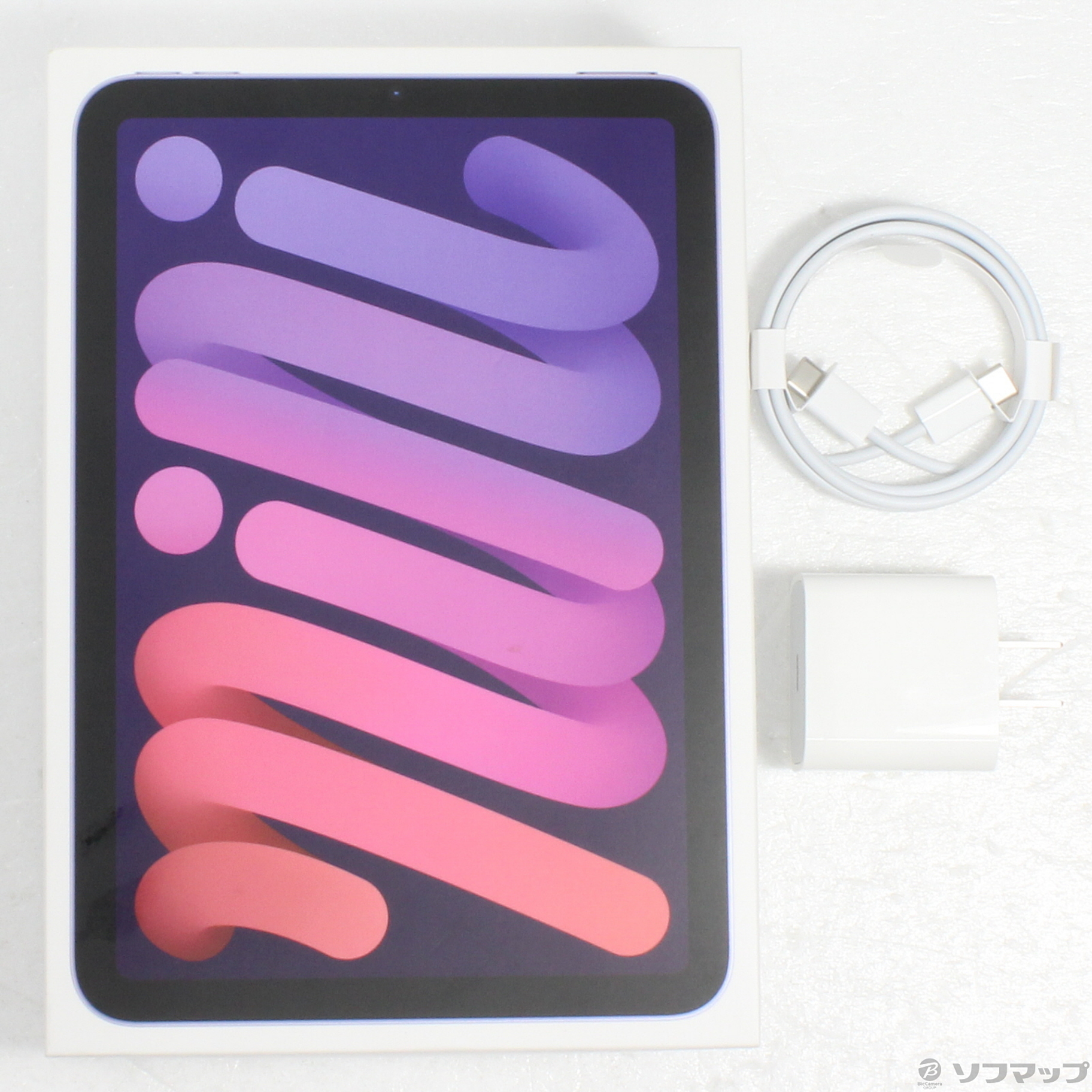 中古】iPad mini 第6世代 256GB パープル MK8K3J／A SIMフリー