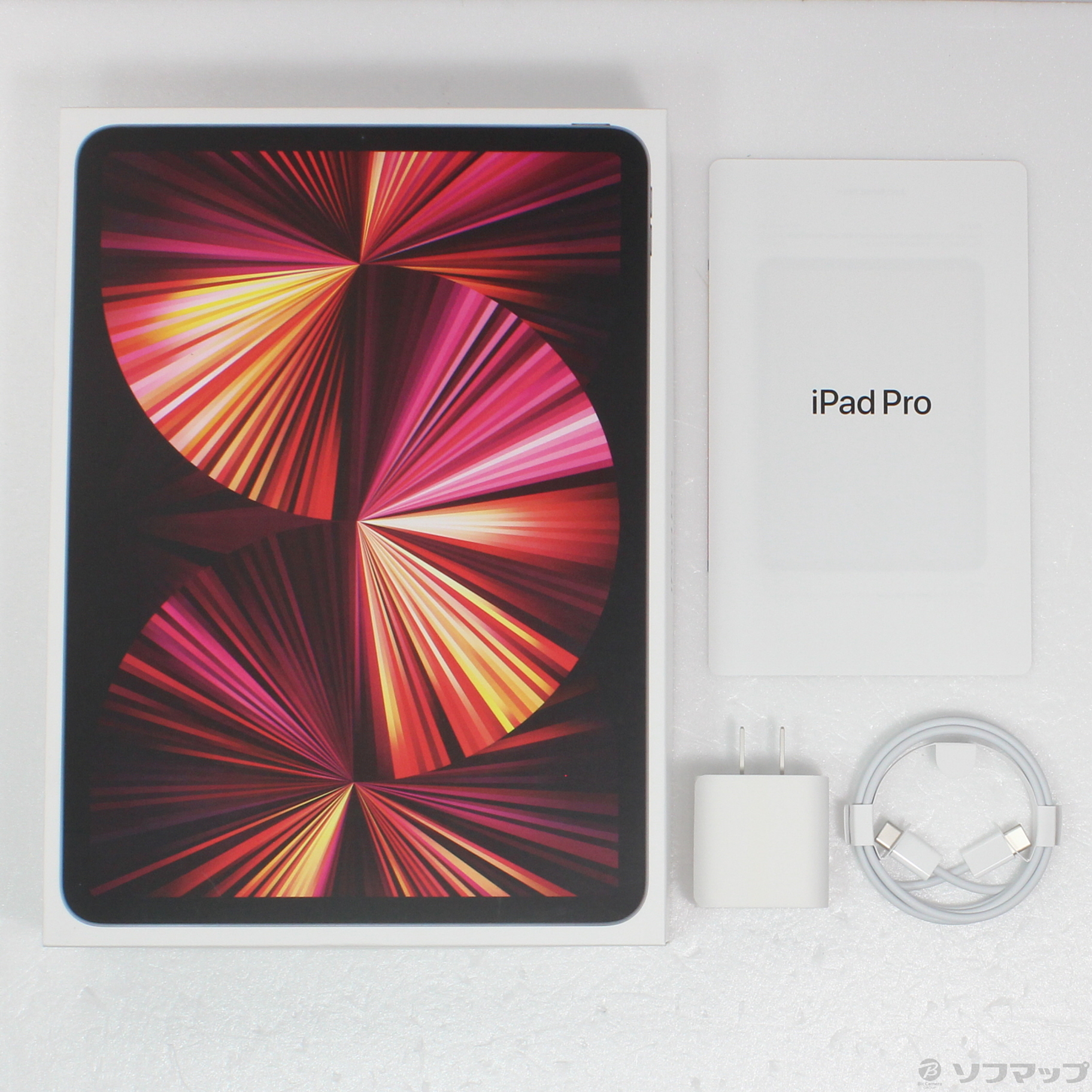 中古】iPad Pro 11インチ 第3世代 128GB スペースグレイ MHQR3J／A Wi