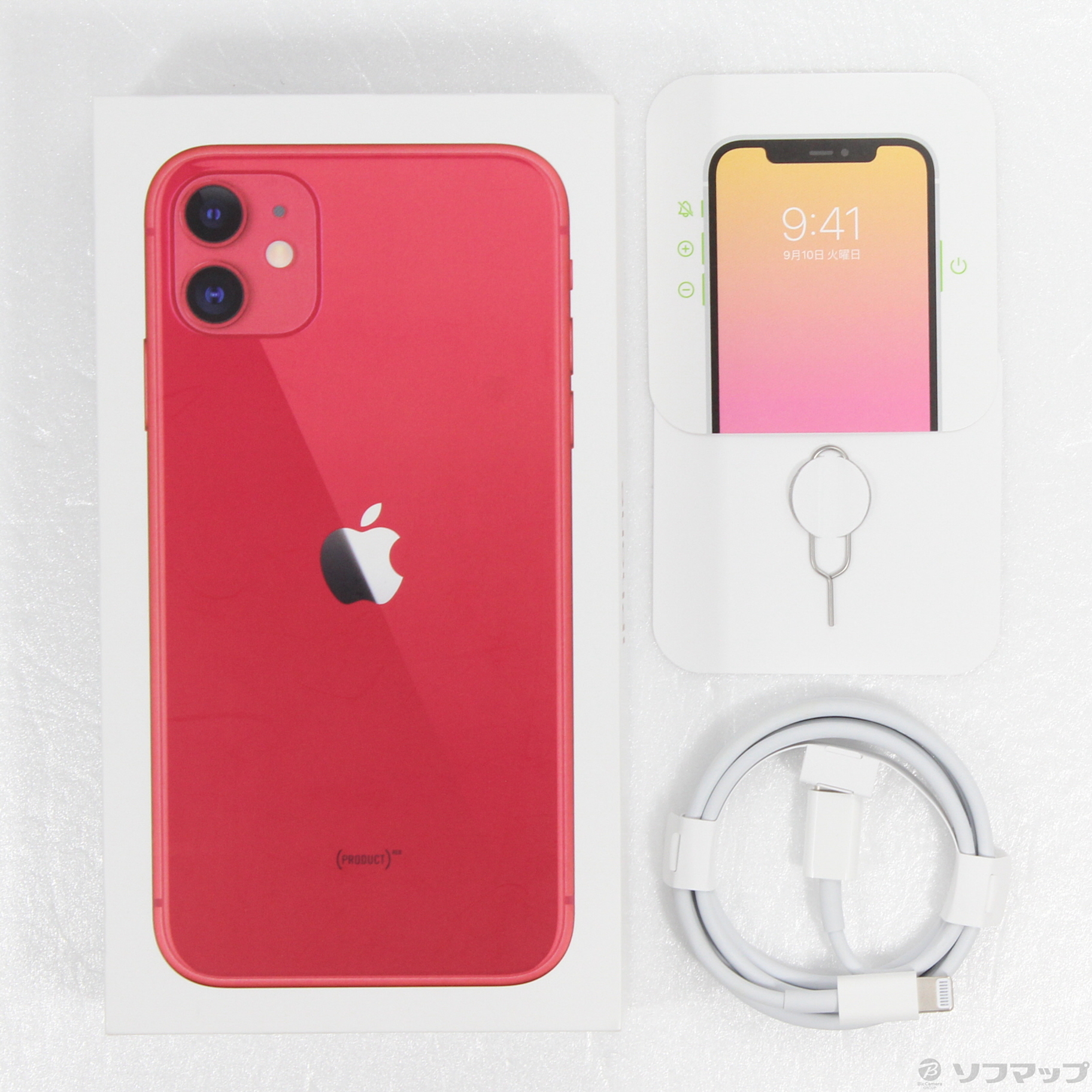 iPhone 11 (PRODUCT)RED 64 GB SIMフリー