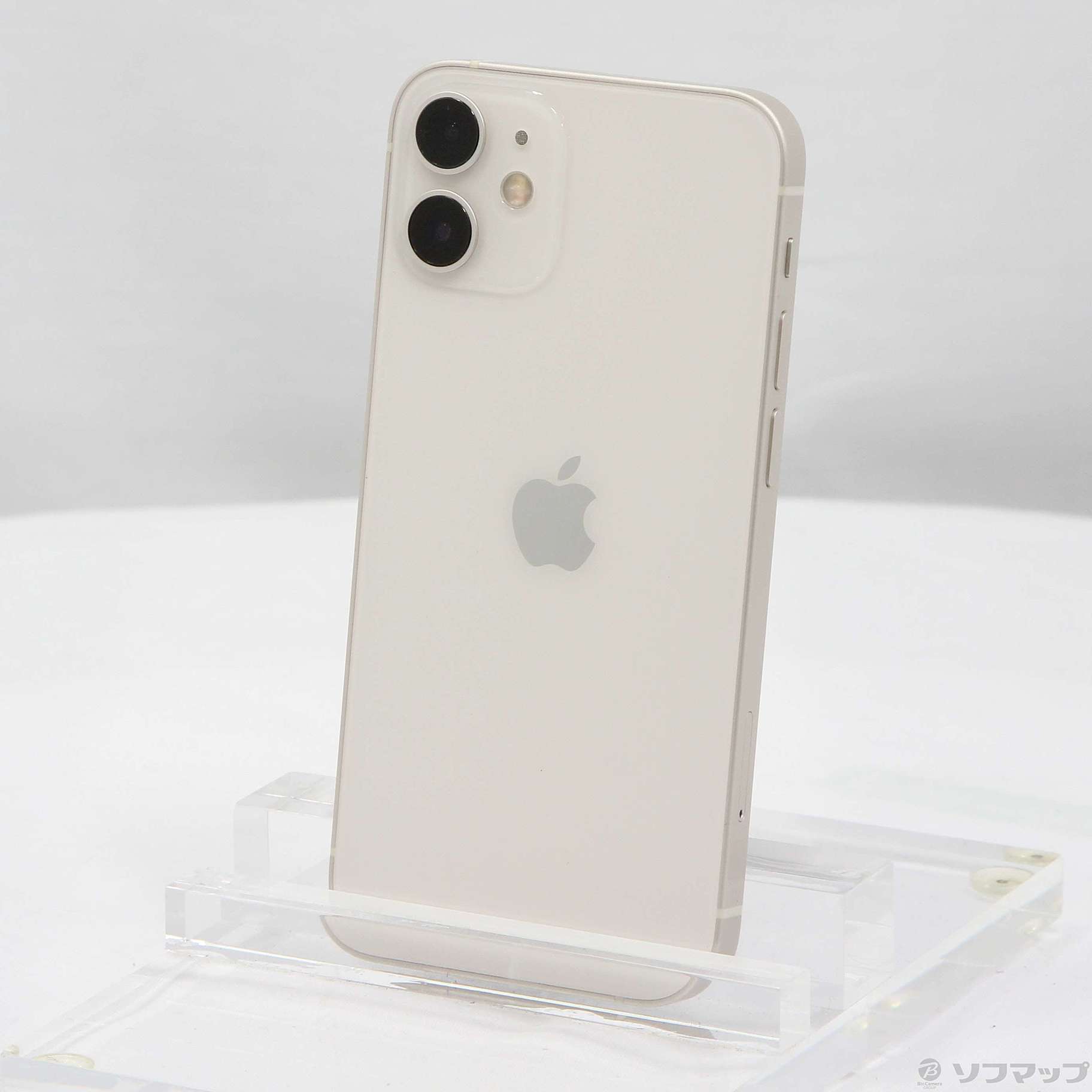 (中古)Apple iPhone12 mini 128GB ホワイト MGDM3J/A SIMフリー(269-ud)