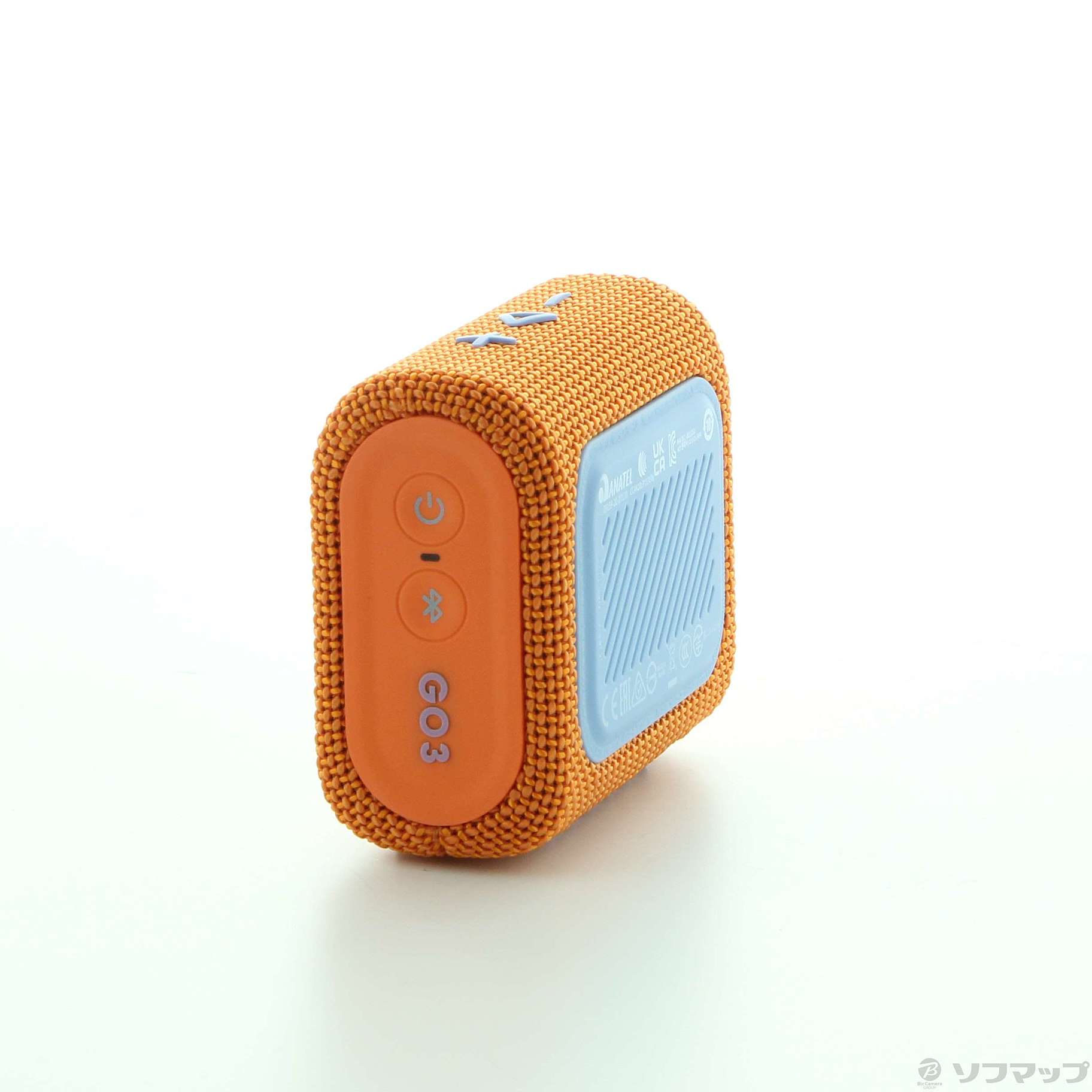 【25％OFF】 中古】〔展示品〕 Bluetoothスピーカー JBL GO 3 オレンジ 配信機器・PA機器・レコーディング機器