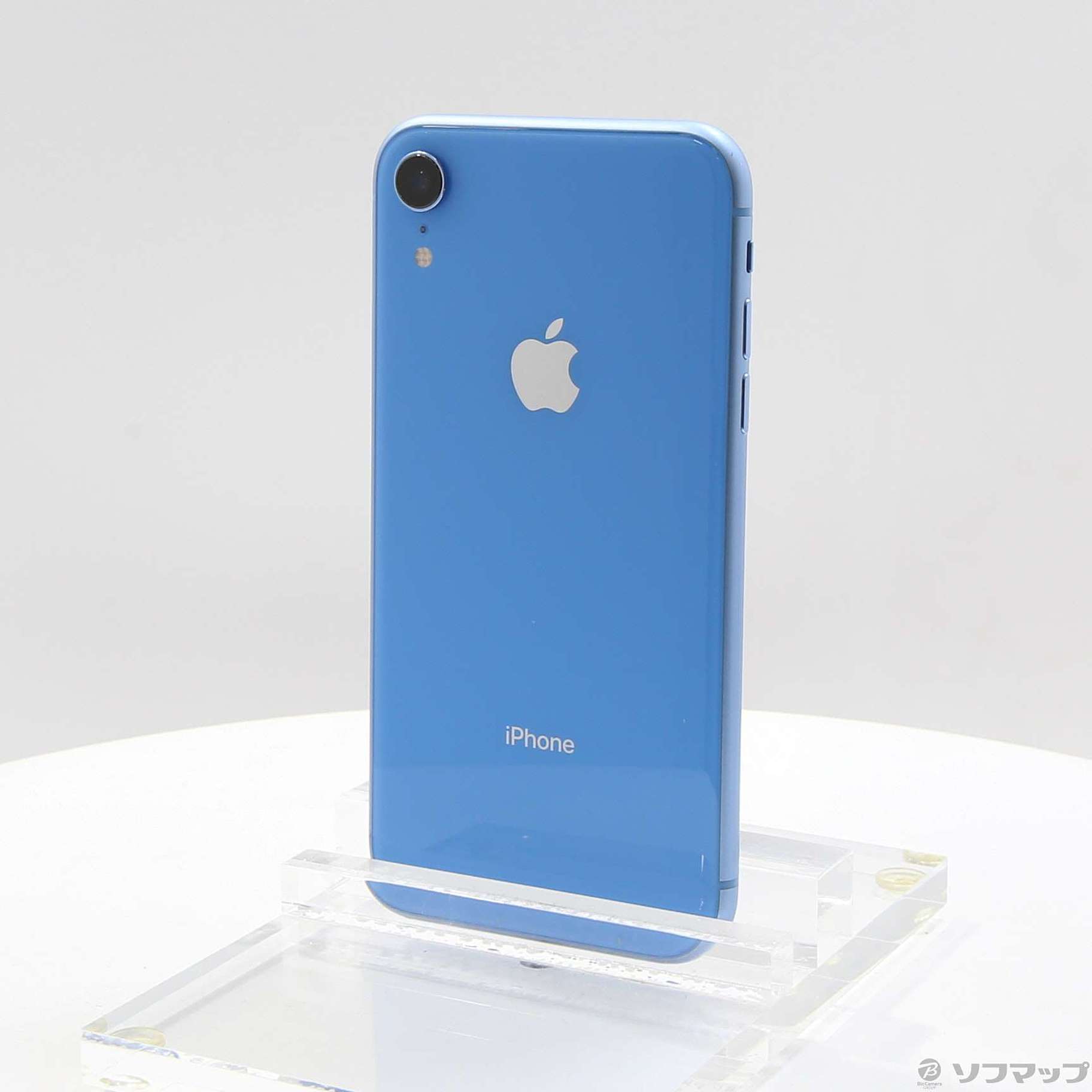 中古】iPhoneXR 128GB ブルー MT0U2J／A SIMフリー [2133051368152