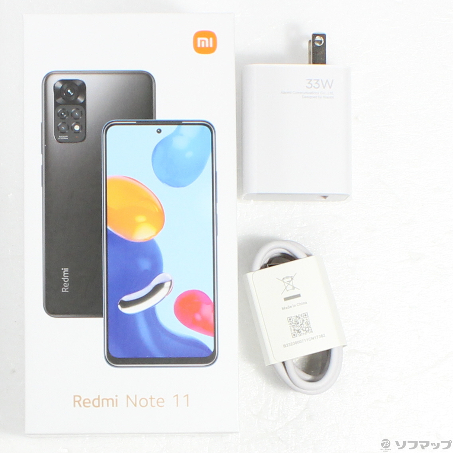 中古】Redmi Note 11 64GB スターブルー REDMINOTE11／SB SIMフリー