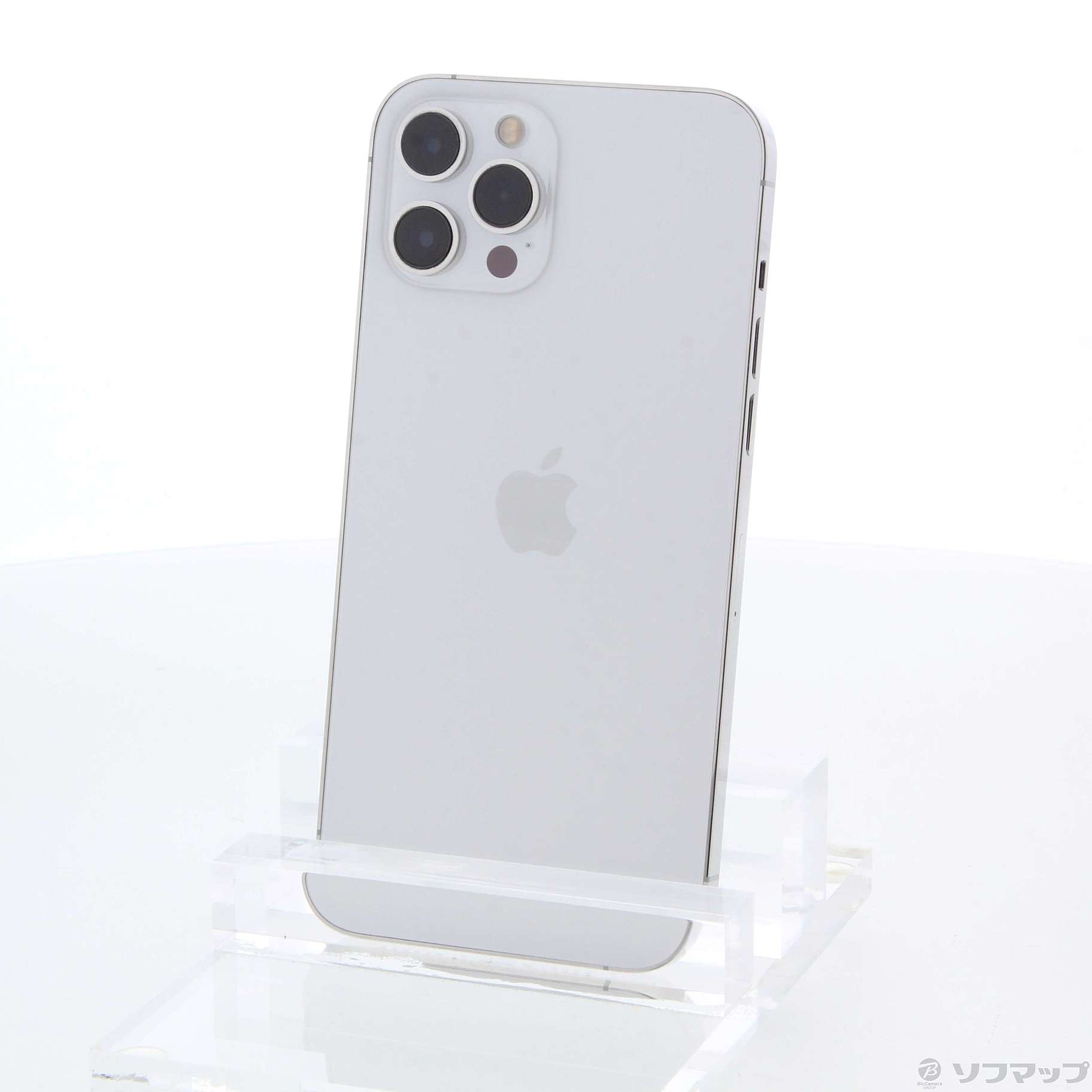 (中古)Apple iPhone12 Pro Max 256GB シルバー MGD03J/A SIMフリー(295-ud)