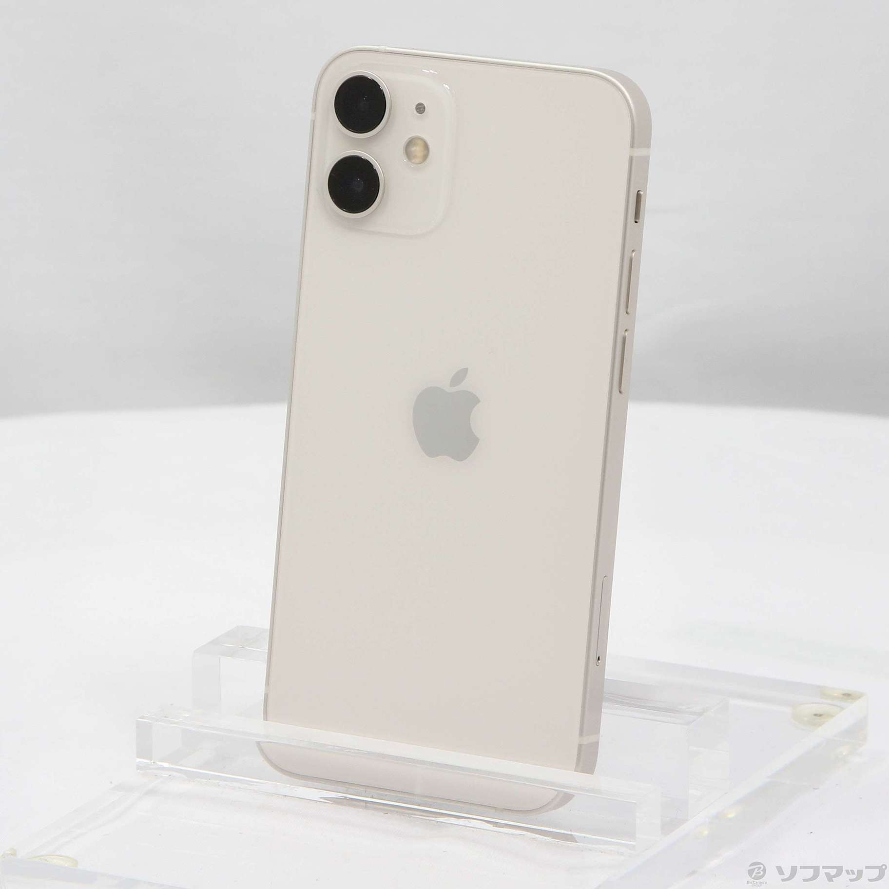 中古】iPhone12 mini 128GB ホワイト MGDM3J／A SIMフリー