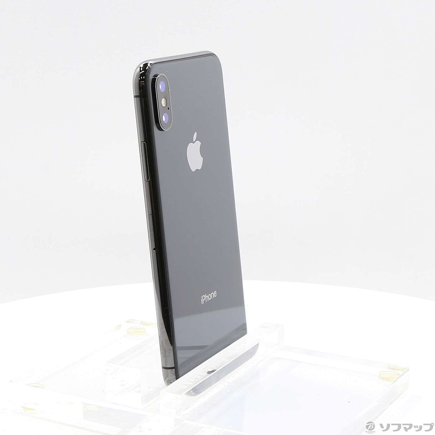 中古】iPhoneX 64GB スペースグレイ MQAX2J／A SIMフリー