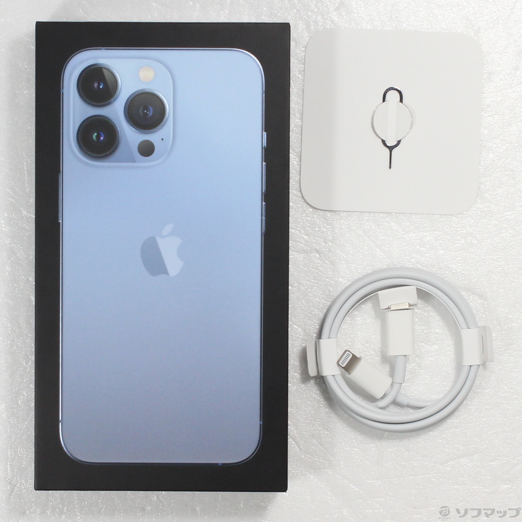 中古】iPhone13 Pro 128GB シエラブルー MLUK3J／A SIMフリー