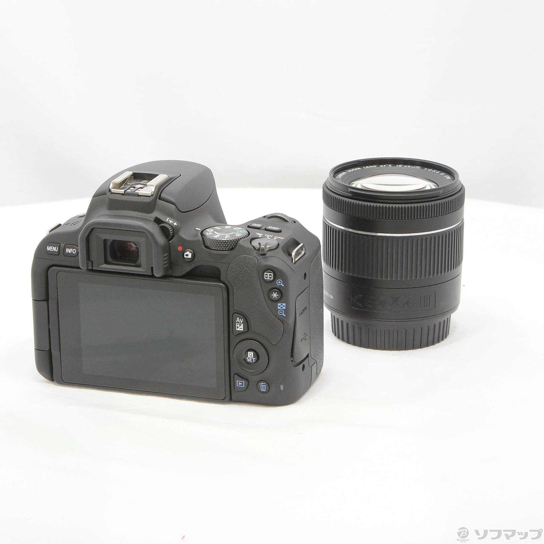 中古】EOS Kiss X9 ブラック EF-S18-55 IS STM レンズキット