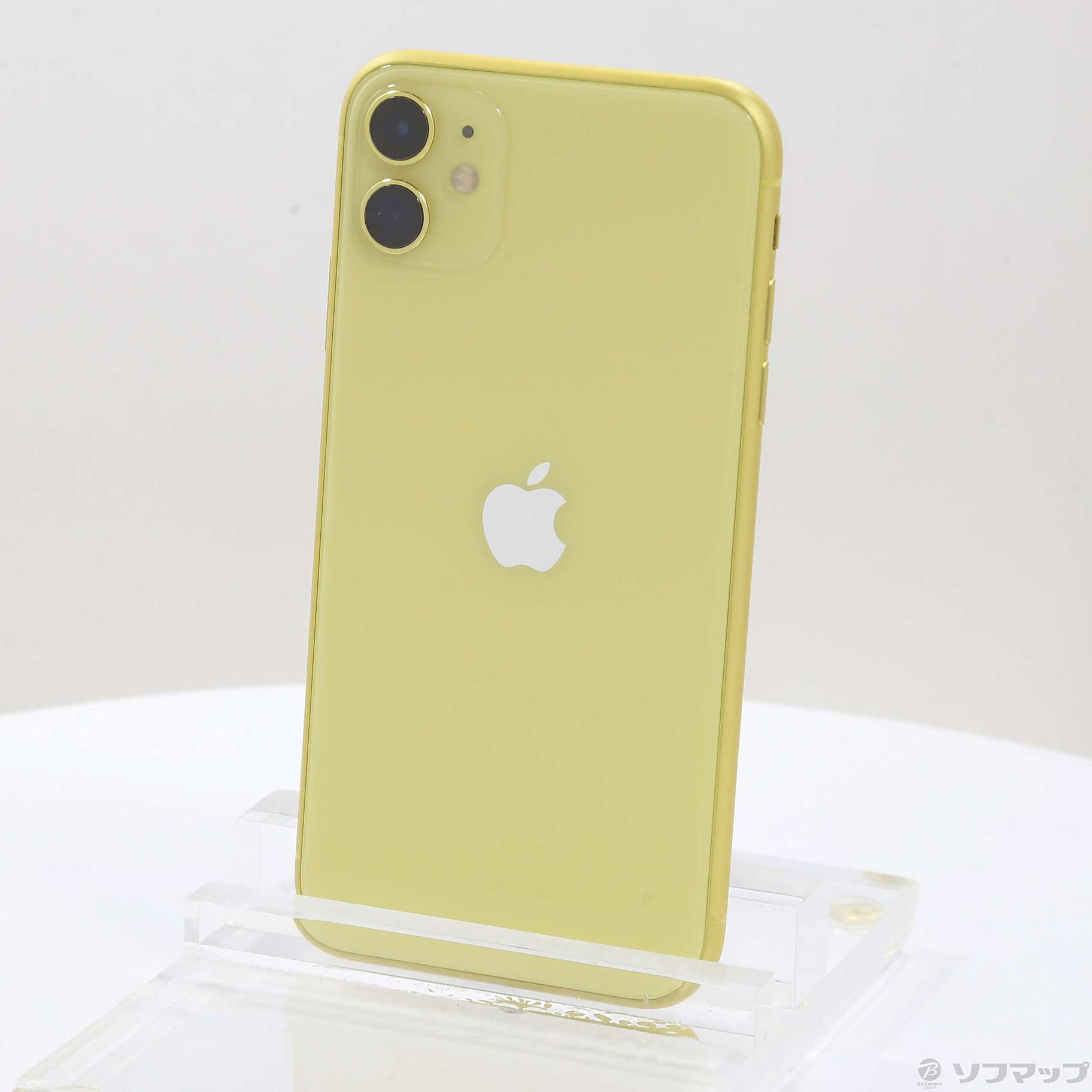 中古】iPhone11 128GB イエロー MWM42J／A SIMフリー [2133051385432