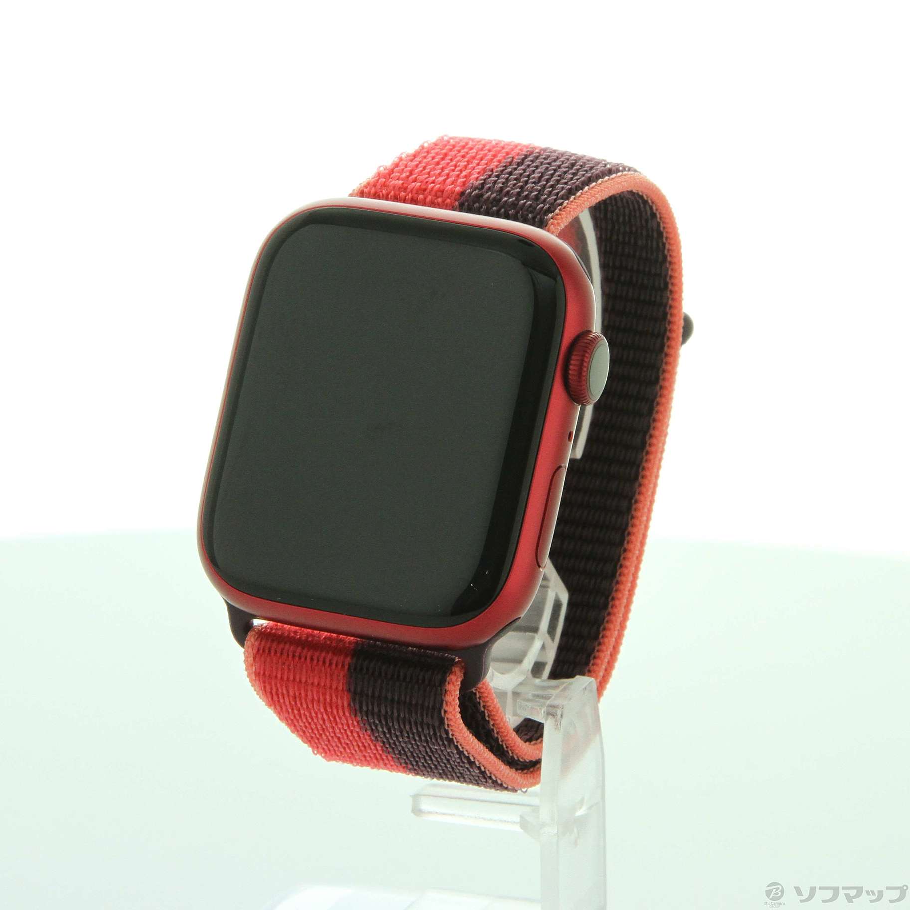 Apple Watch Series 7 GPS 45mm (PRODUCT)REDアルミニウムケース レッドスポーツループ